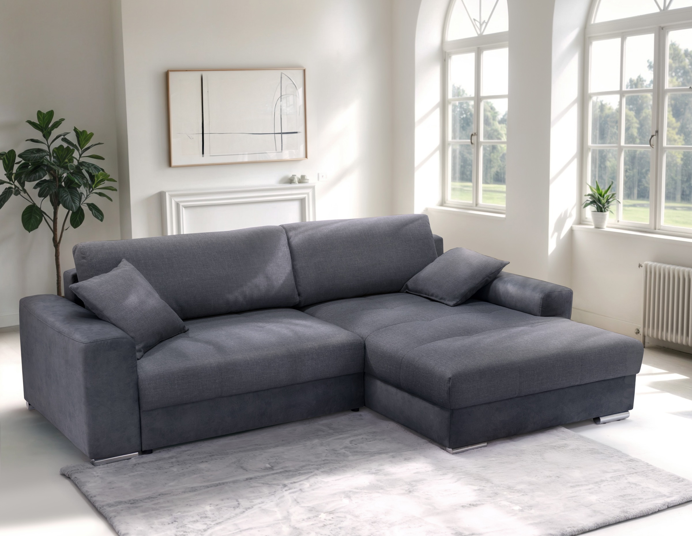 exxpo - sofa fashion Ecksofa "Larnaca, inkl. Bettfunktion & Bettkasten, beq günstig online kaufen