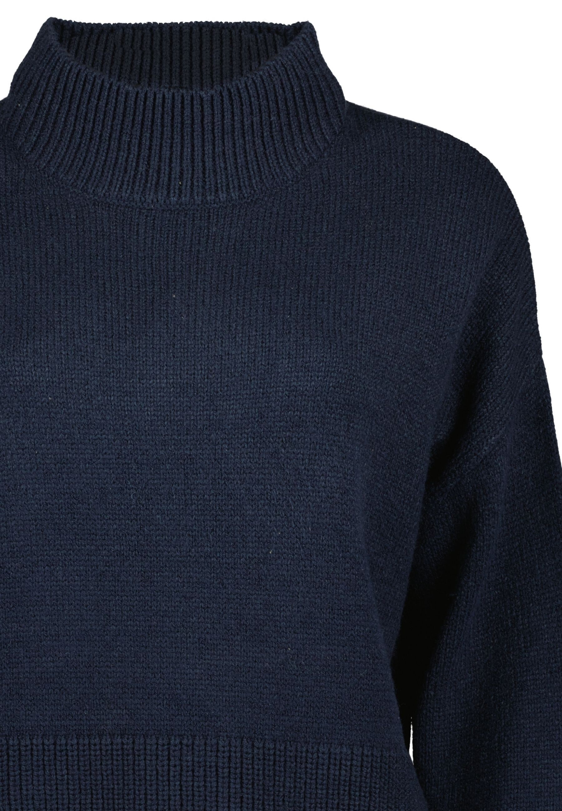 Blue Seven Strickpullover »Blue Seven Pullover mit Stehkragen MIDNIGHT«