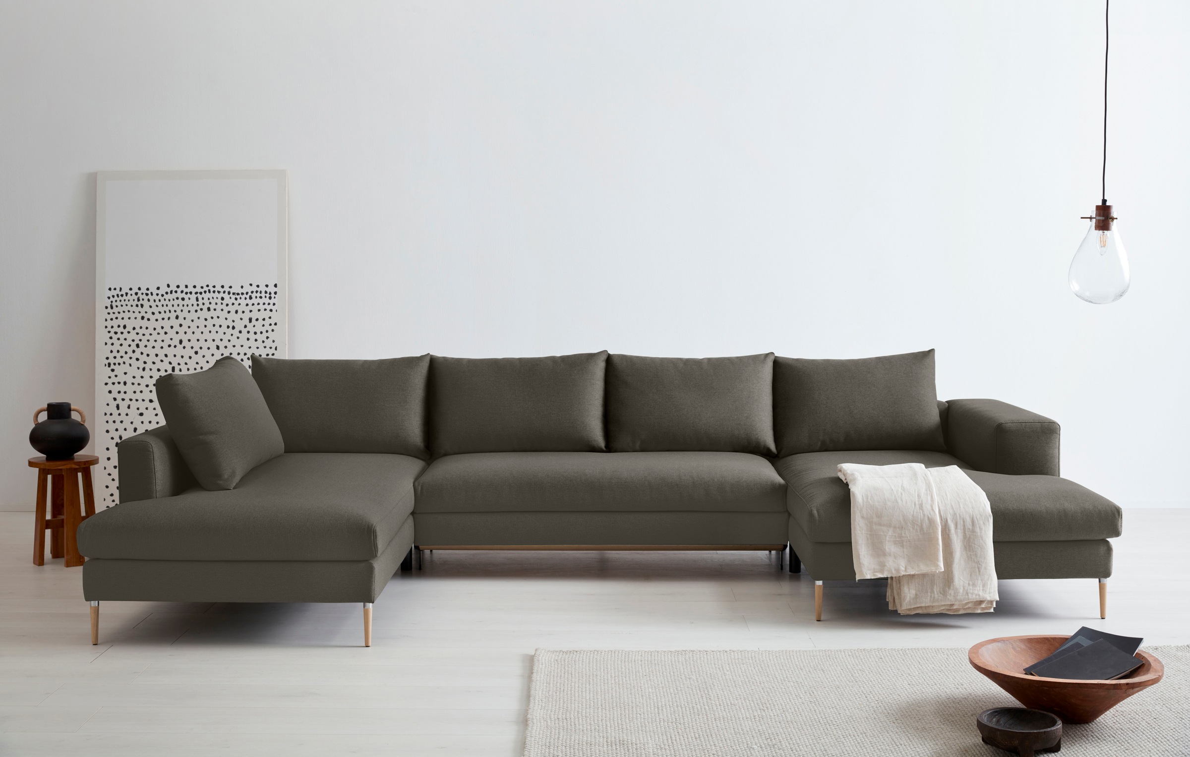 OTTO products Wohnlandschaft »Finnja, U-Form«