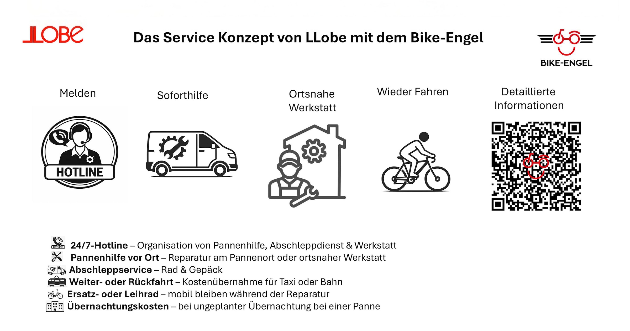 LLobe »Elektro Faltrad 20" Terrain grau« 7 Gang Shimano Tourney Schaltwerk Kettenschaltung Heckmotor 250 W