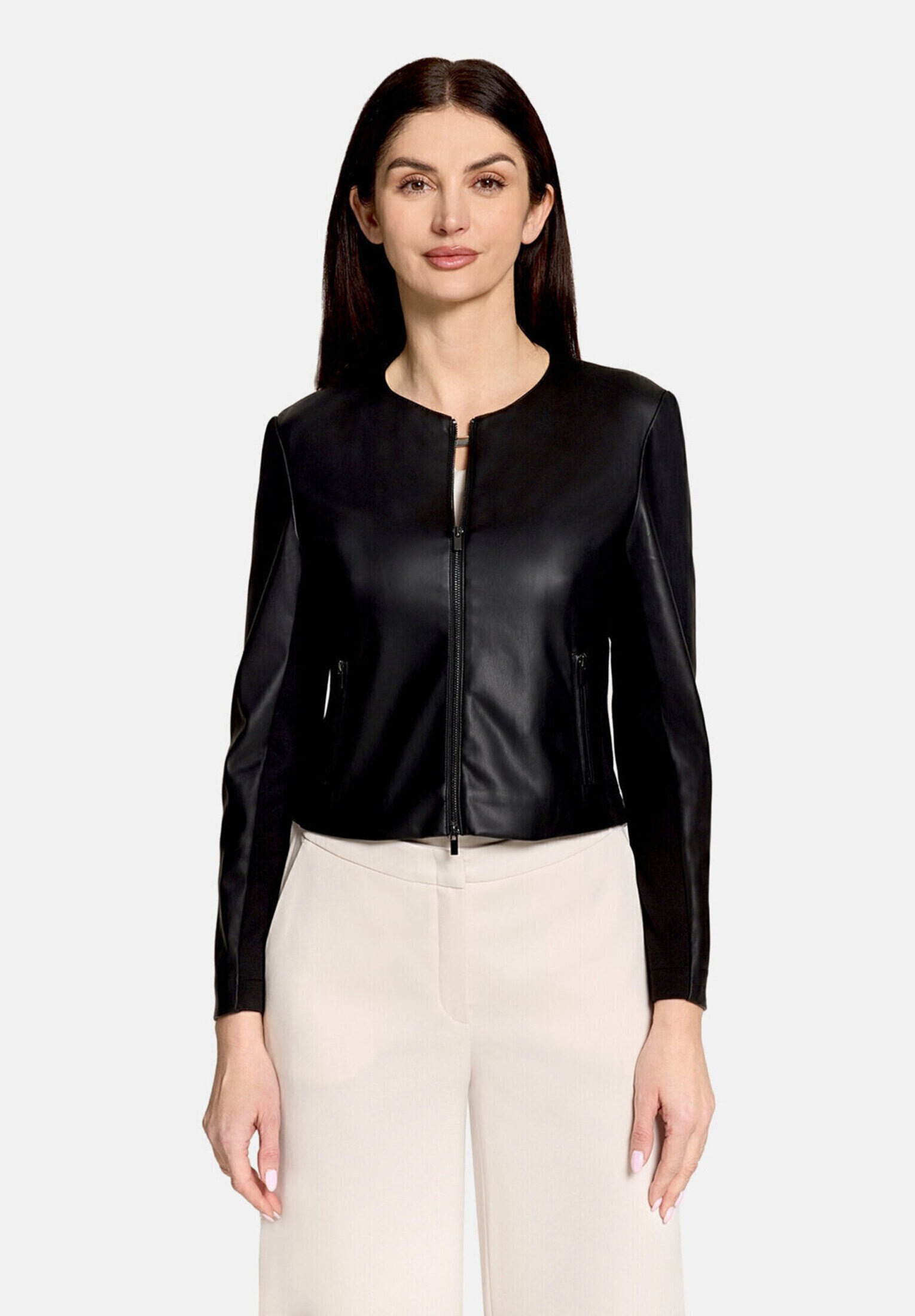 Vera Mont Canvasjacke »Damen mit Reißverschluss«