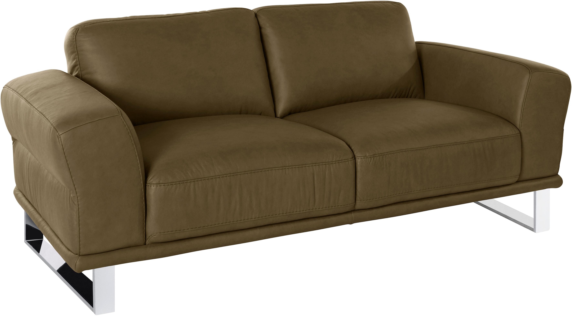 W.SCHILLIG 2-Sitzer »montanaa«, mit Metallkufen in Chrom glänzend, Breite 192 cm