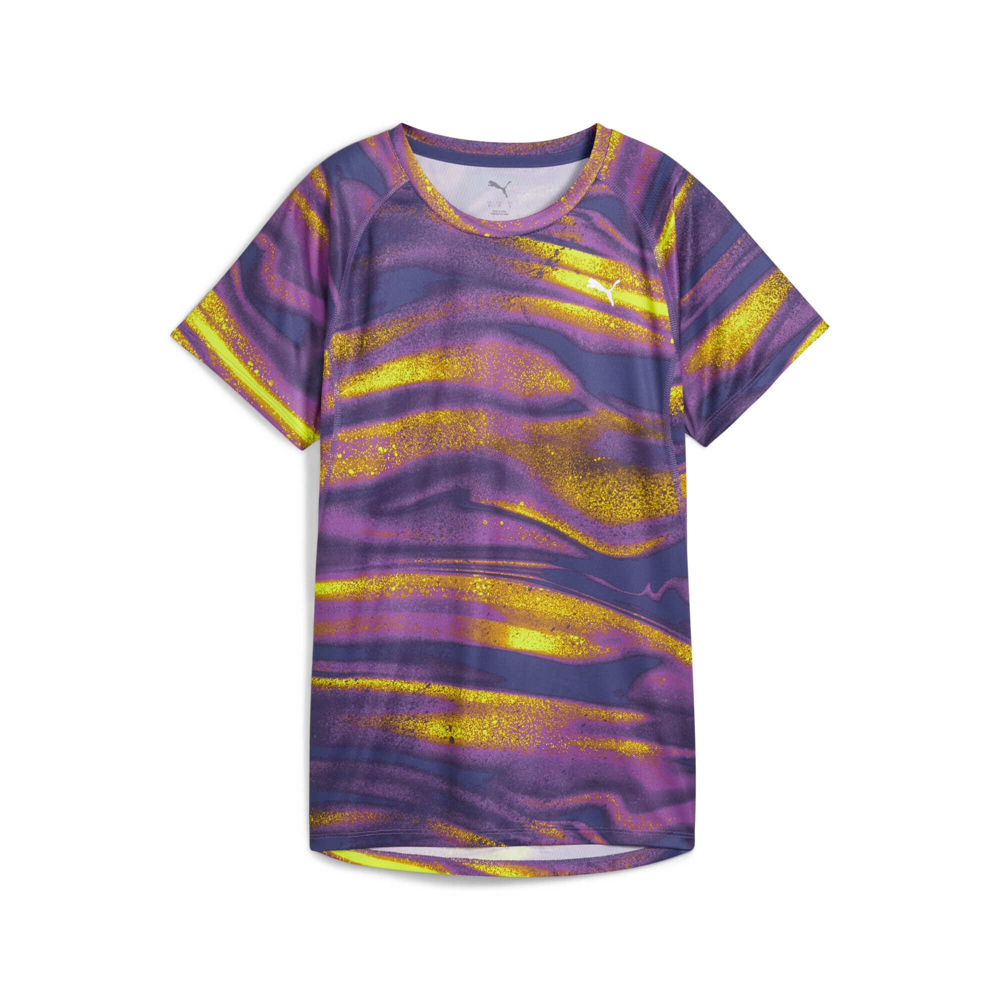 PUMA Laufshirt »VELOCITY Lauf-T-Shirt mit Allover-Print Damen«