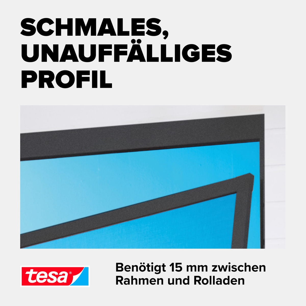 tesa Insektenschutz-Tür »Insect Stop ALU Comfort Fliegengitter für Türen - 1.2 m : 2.4 m«, Insektenschutz für Balkontür, Terrassentür, Aluminiumrahmen