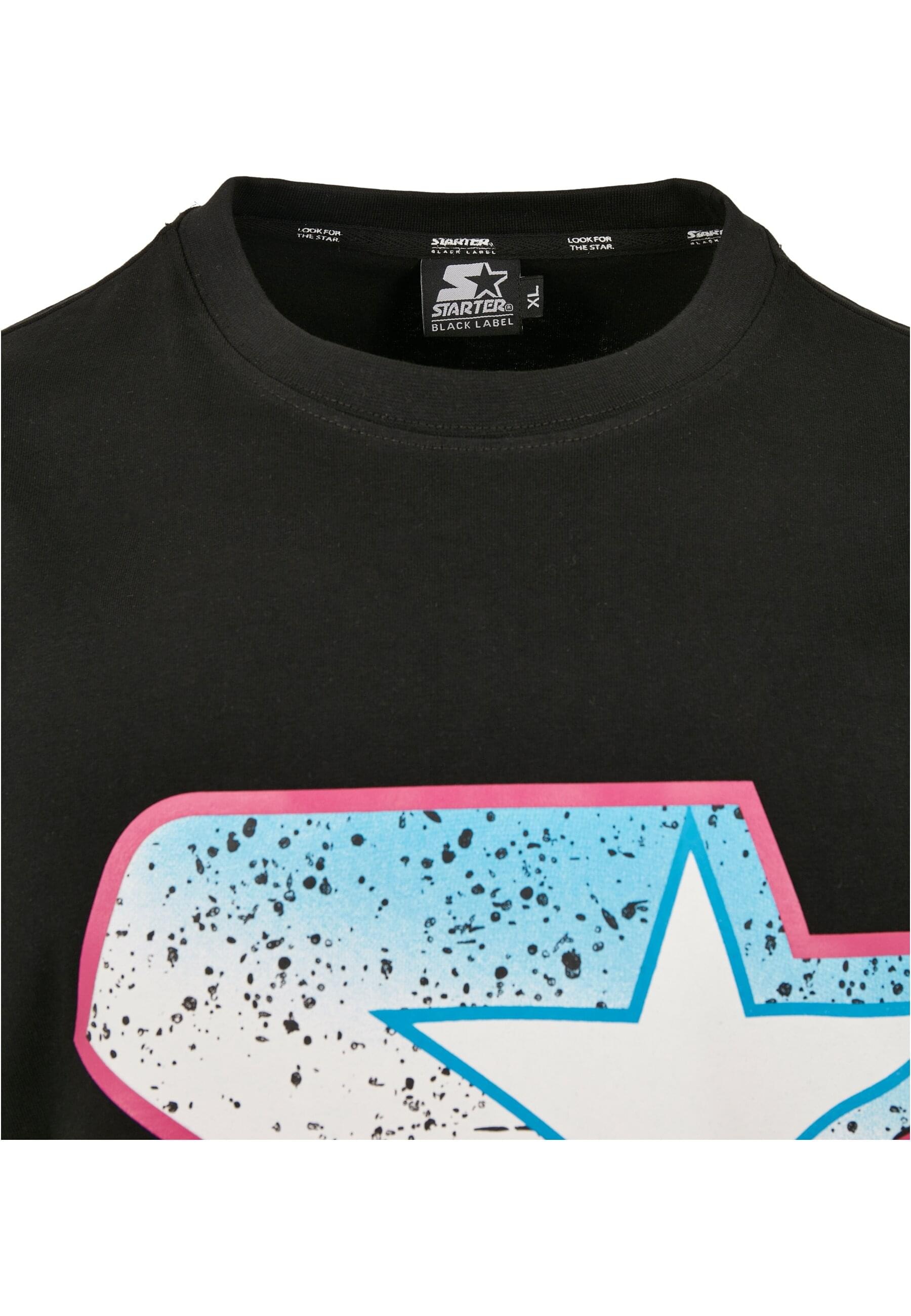 Starter Black Label T-Shirt »Starter Black Label Herren Starter Multicolored Logo Tee«, (1 tlg.)