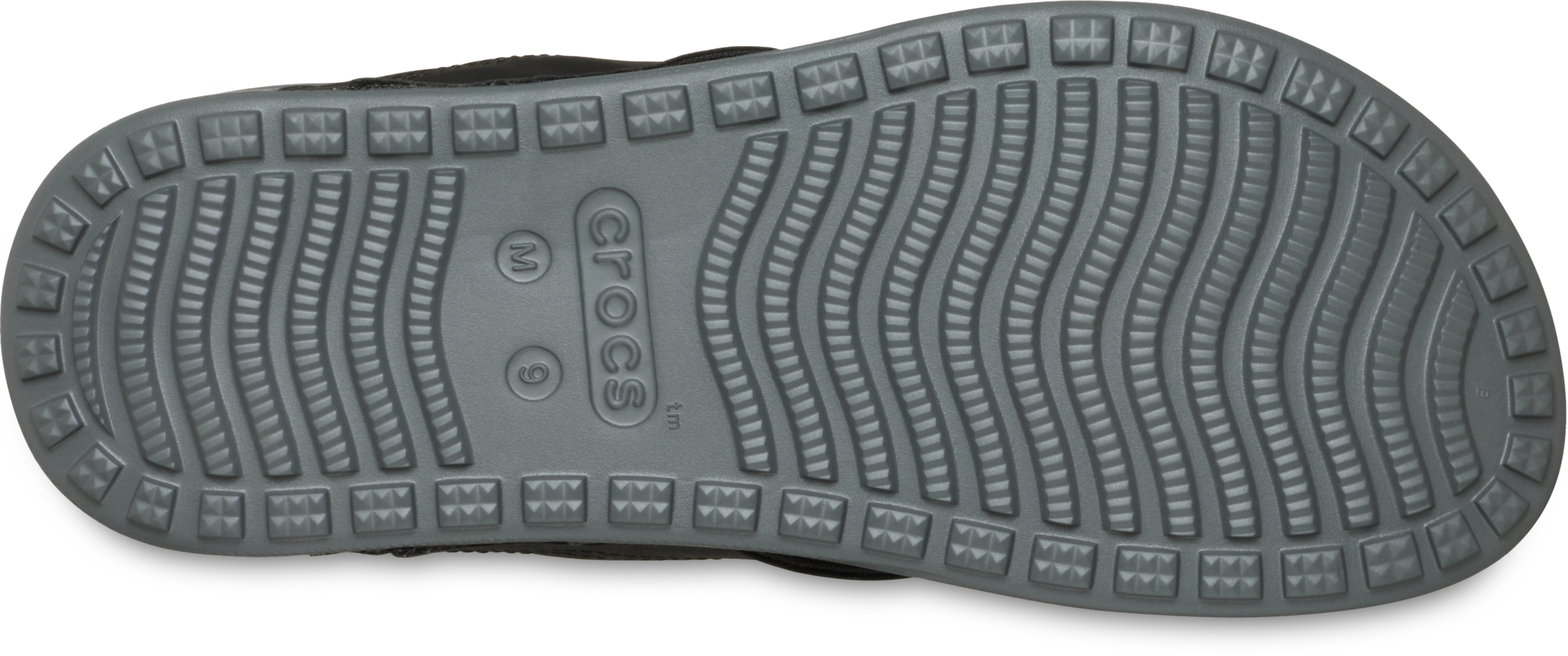 Crocs Yukon Vista II LiteRide Flip Flops Slate Grey / Black 48-49 2