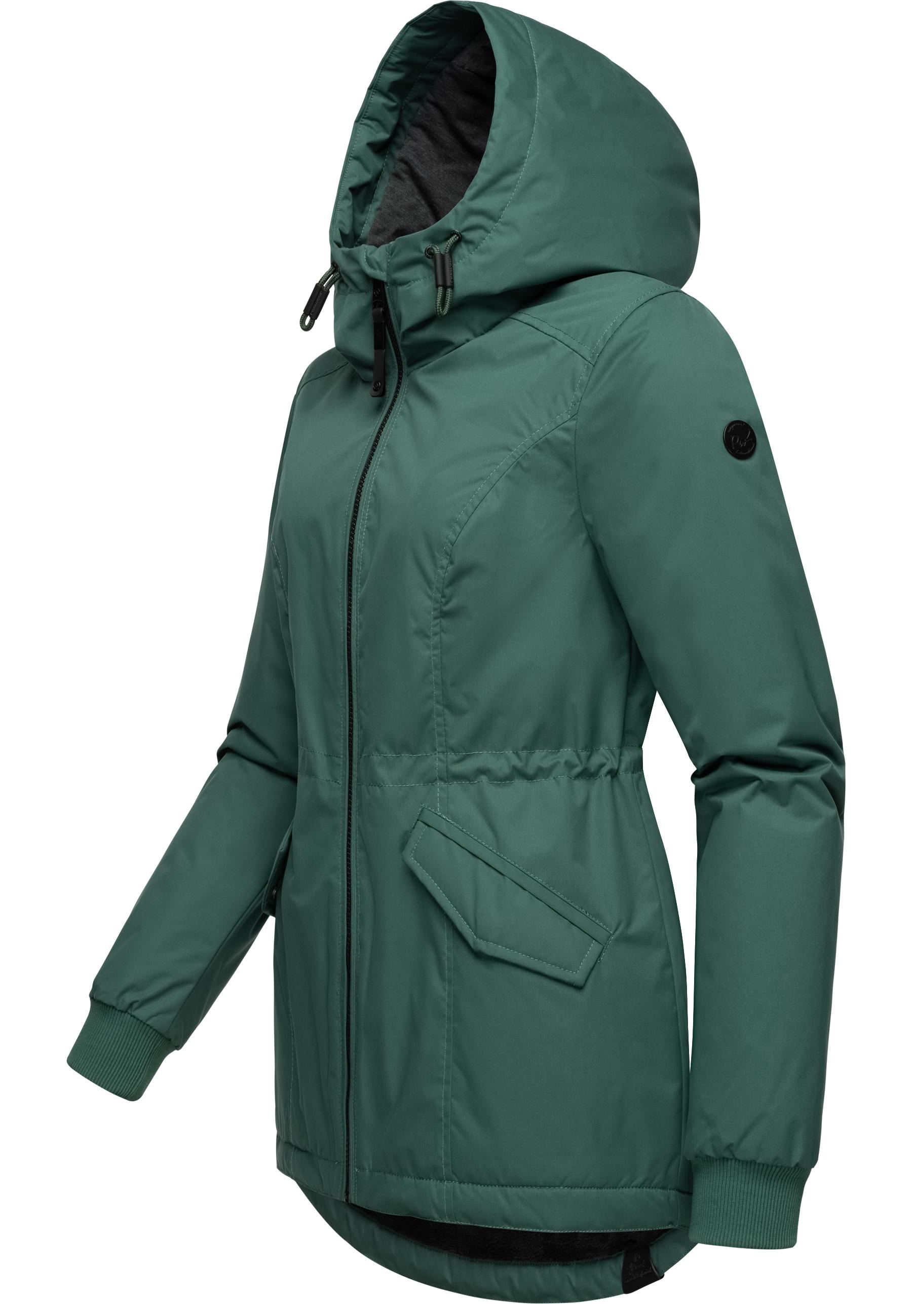 Ragwear Winterjacke »Dowey Warm«, (1 St.), mit Kapuze, Kuschelig weiche Damen Jacke für den Winter