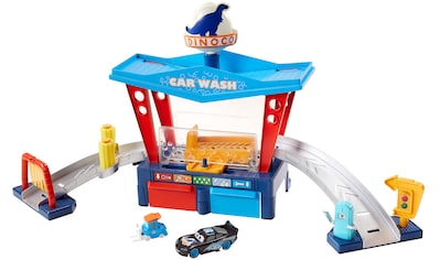 Spiel-Gebäude »Disney Pixar Cars, Farbwechsel Dinoco Autowaschanlage«, inkl. Fahrzeug...