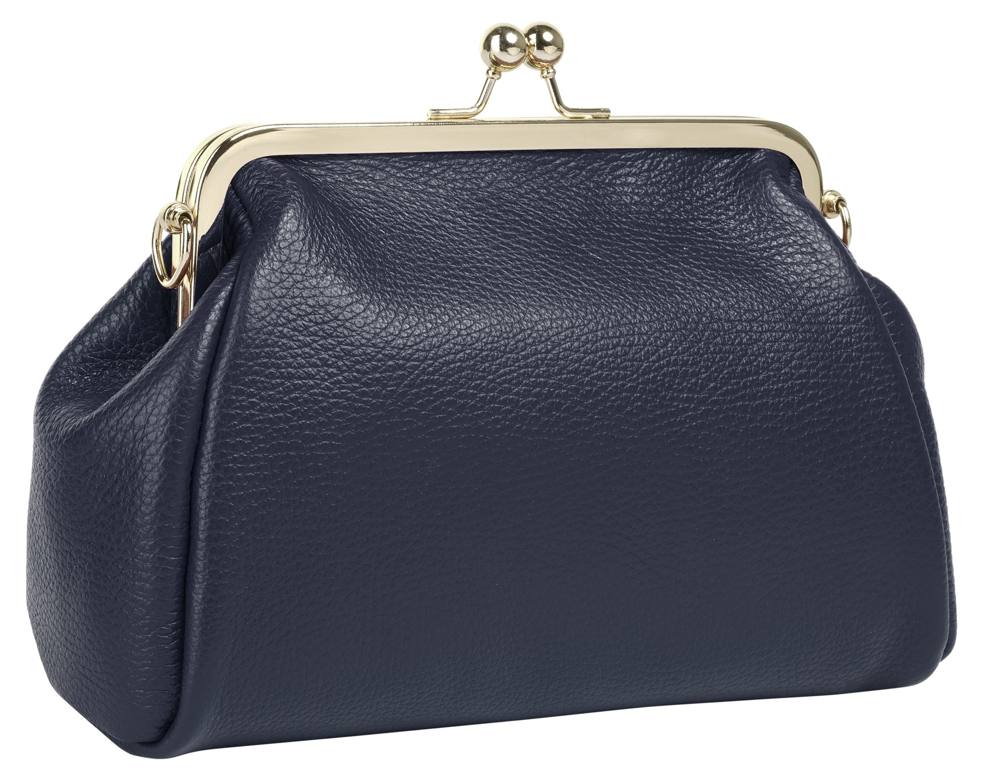 Thumbnail - Cluty Abendtasche echt Leder, Made in Italy