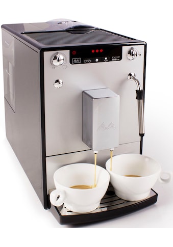 Kaffeevollautomat »Solo® & Milk E953-202, silber/schwarz«, Café crème & Espresso per...