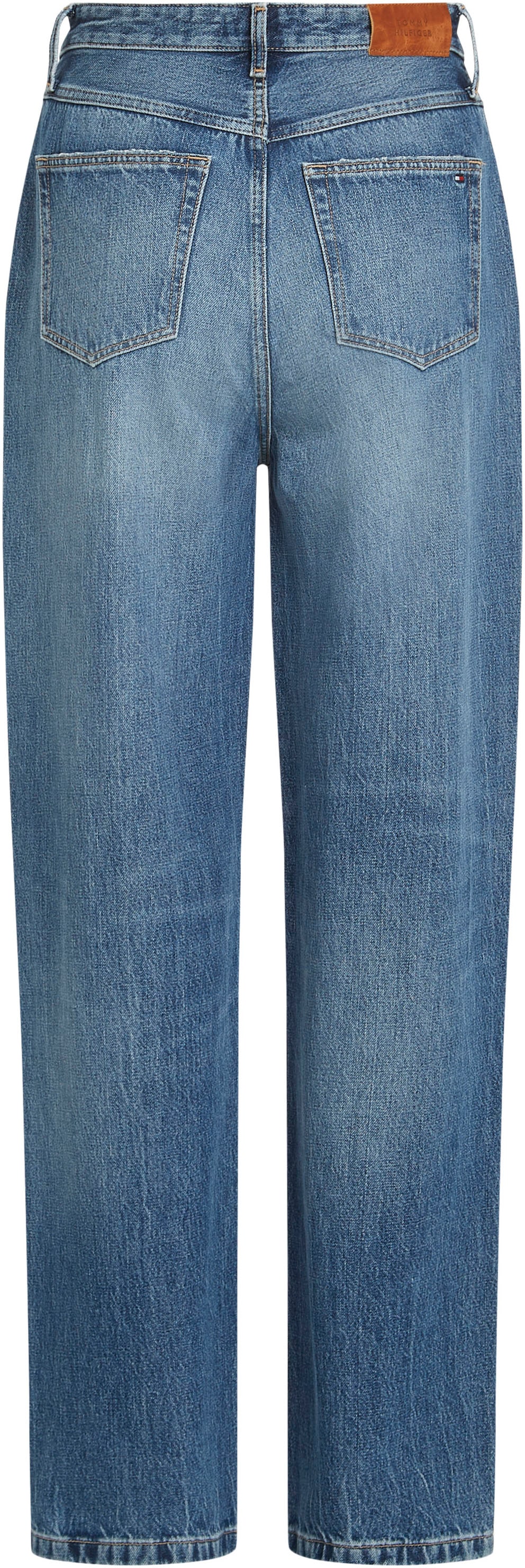 Tommy Hilfiger Straight-Jeans »RELAXED STRAIGHT HW BETH«, mit Tommy Hilfiger Logo-Badge