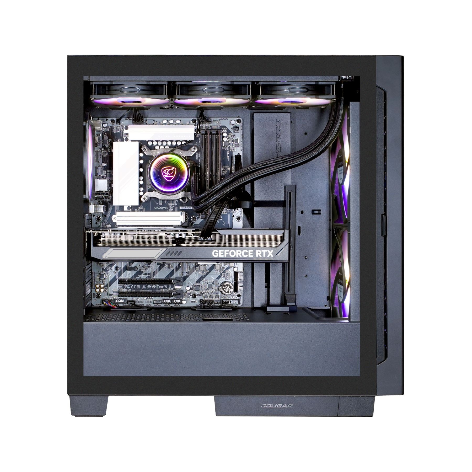Cougar Gaming-PC »AIRFACE ECO BK 7493«, Windows 11, DDR5 RAM