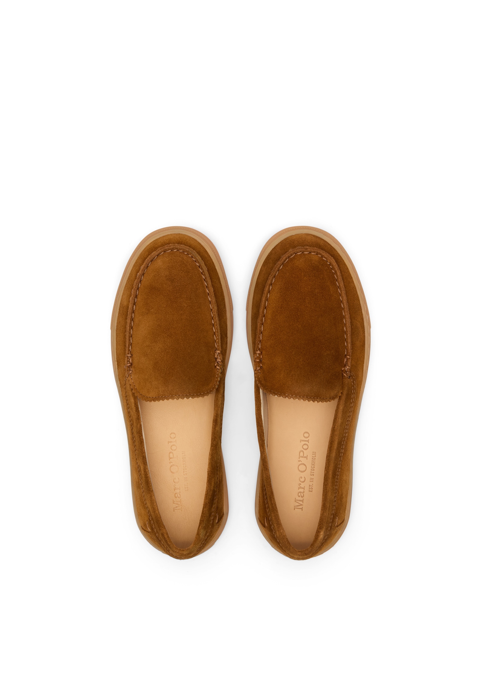 Marc O'Polo Loafer »aus geöltem Veloursleder«
