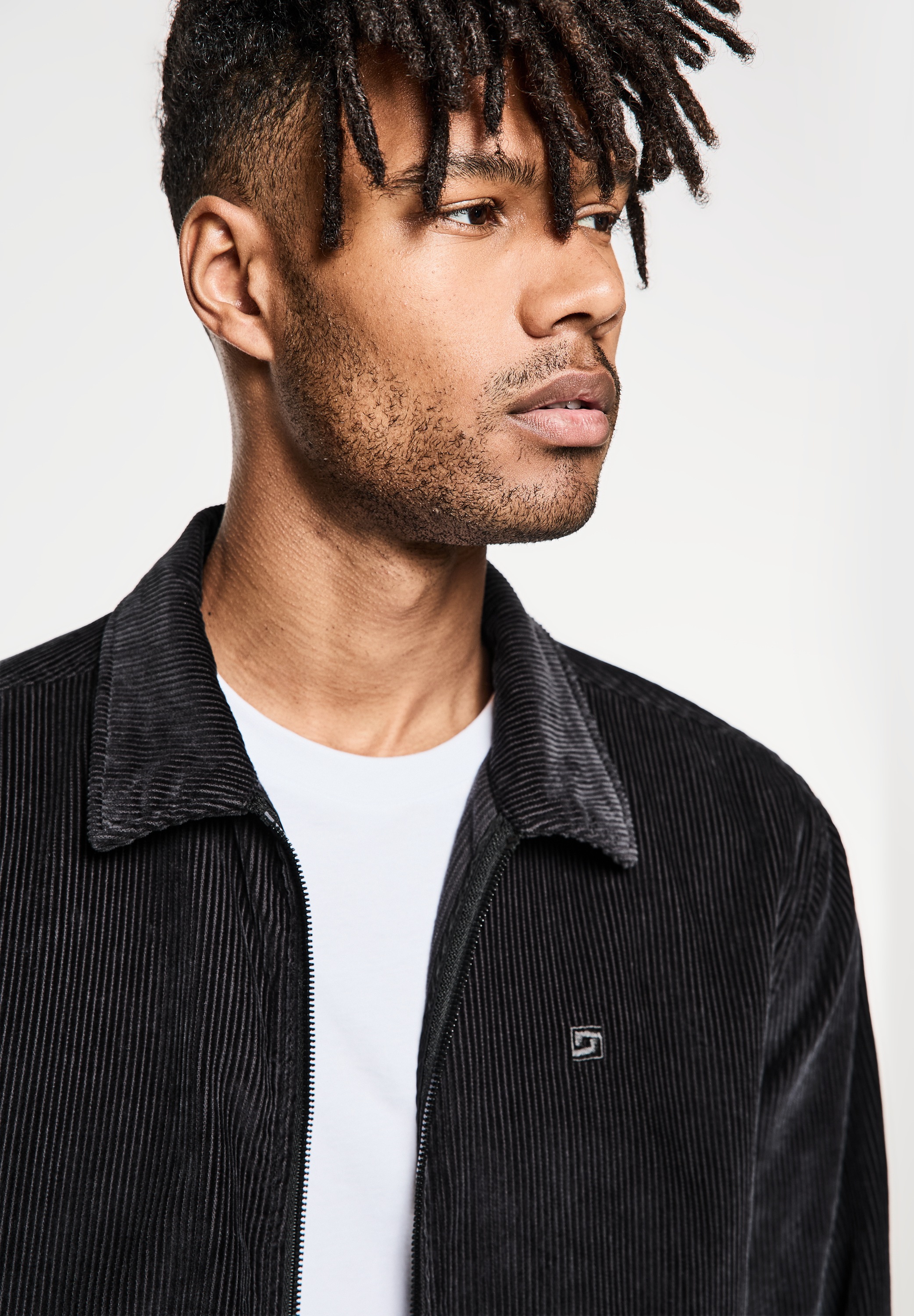 STREET ONE MEN Cordjacke ohne Kapuze aus reiner Baumwolle