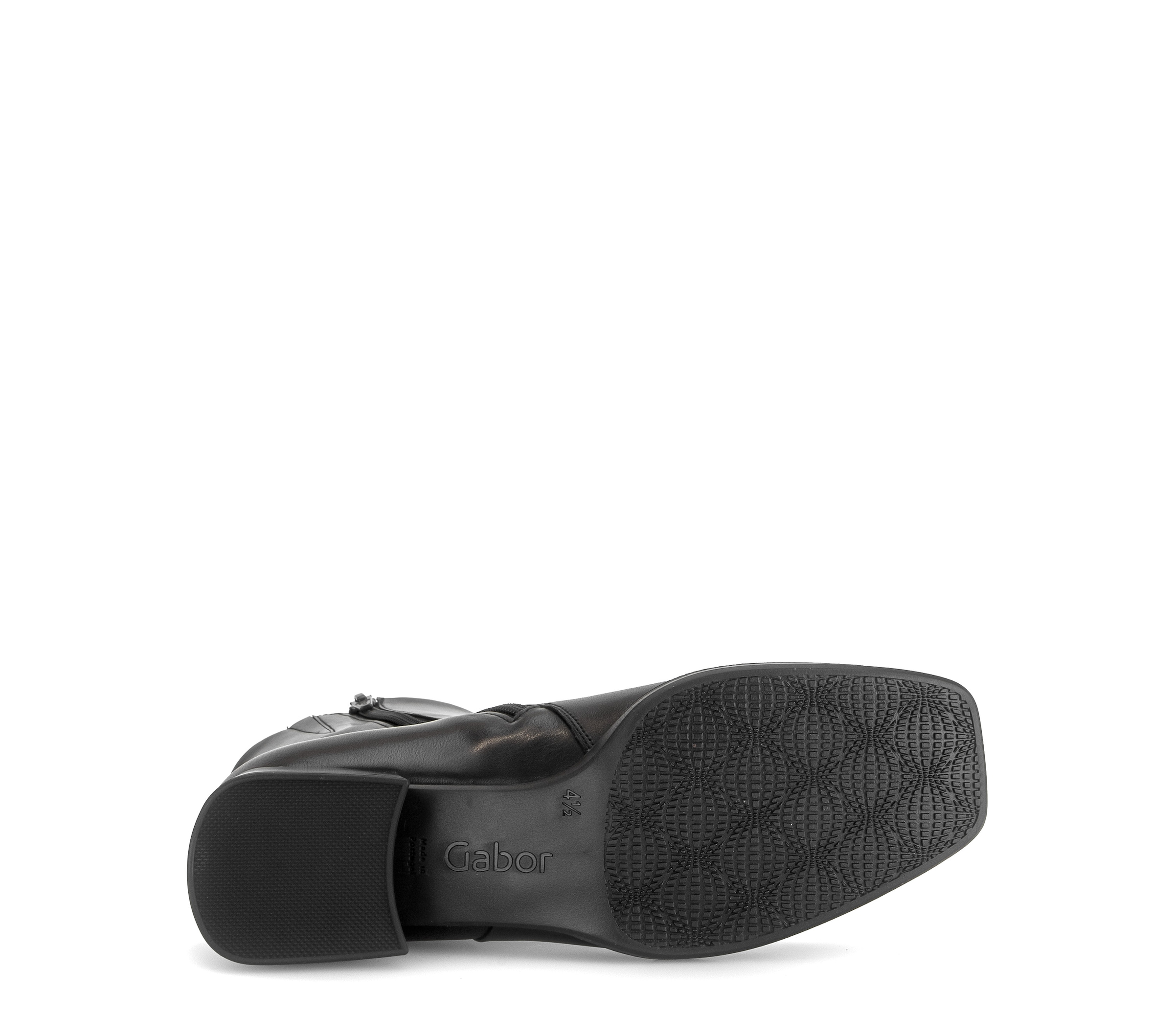 Gabor Stiefelette  Blockabsatz, Basic-Stiefelette mit Innenreißverschluss, G-Weite