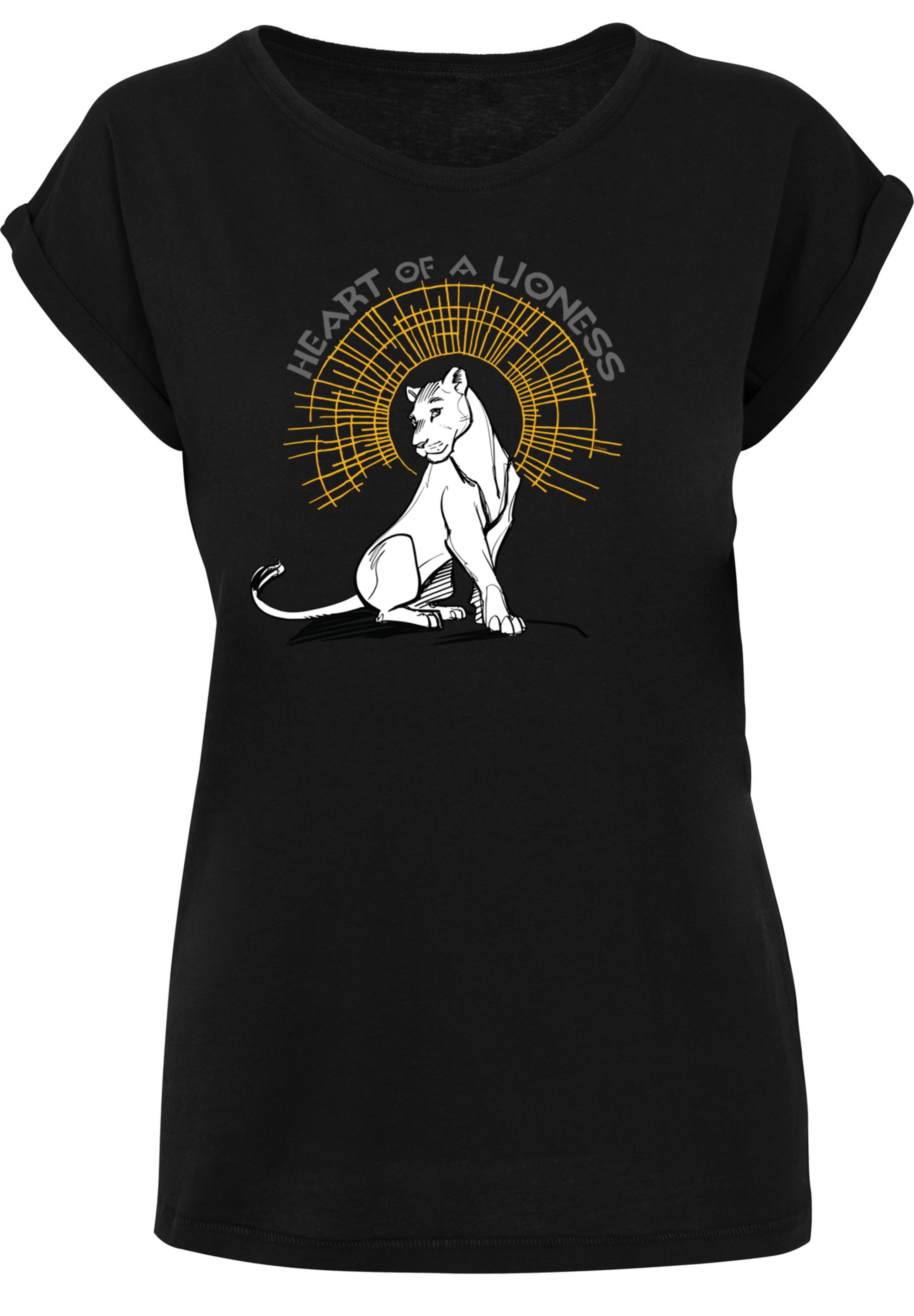 F4NT4STIC T-Shirt »Disney König der Löwen Movie Heart Of A Lioness«, Print