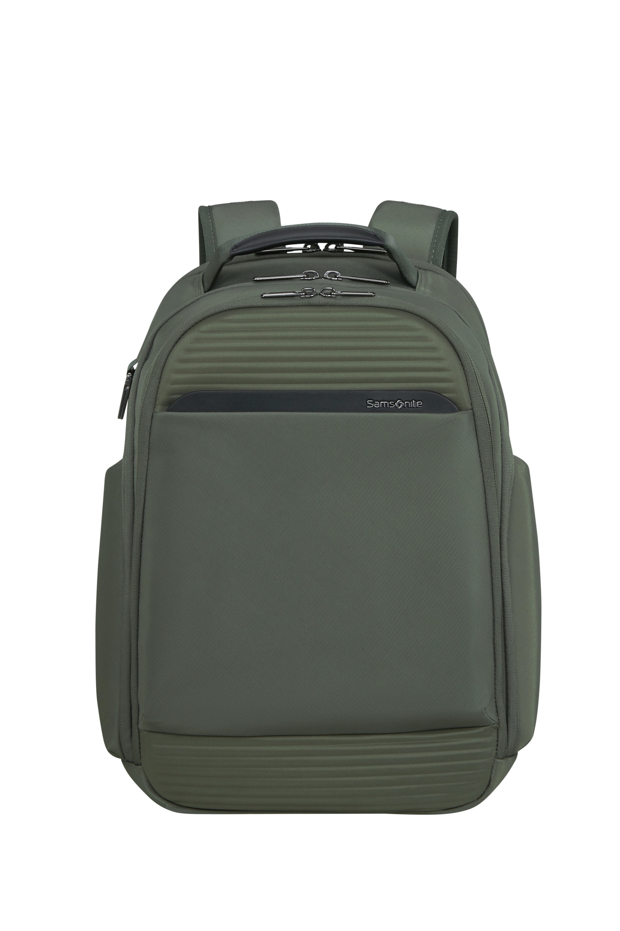 Samsonite Oliv Tagesrucksack "Paralux" Reiserucksack Travelbag Mit Edlem Logoschriftzug von Baur