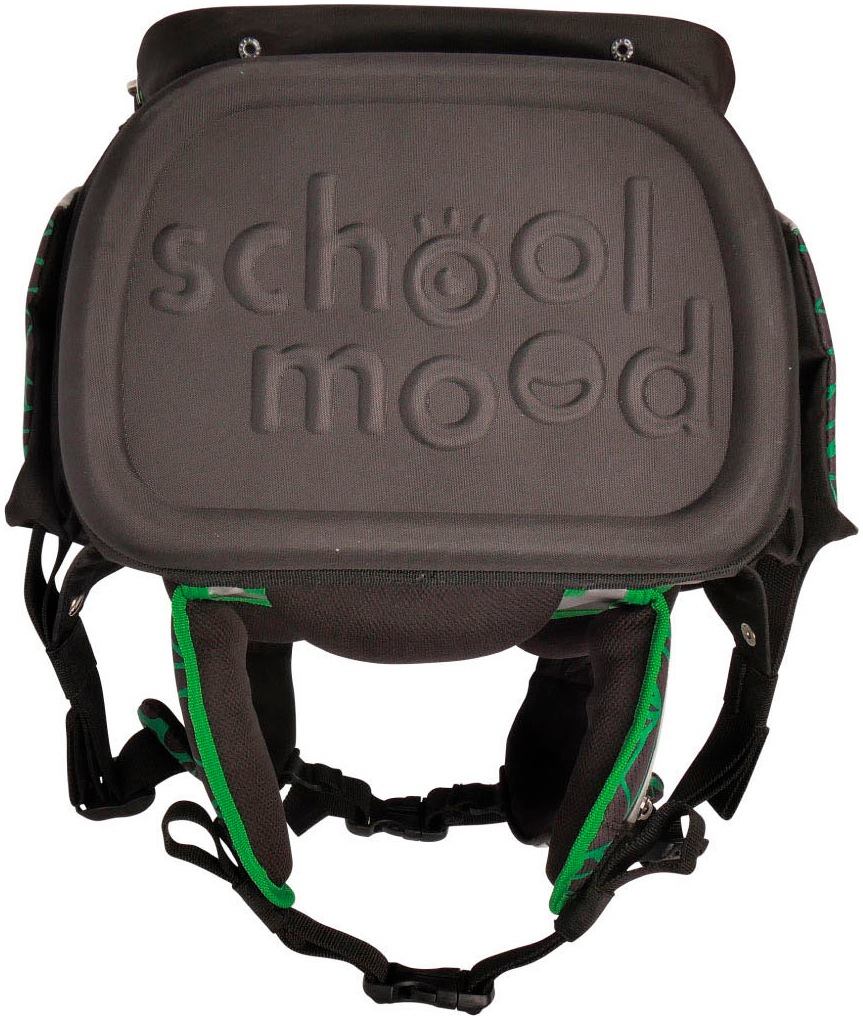 SCHOOL-MOOD® Schulranzen »Champion, Linus (Panther)«, retroreflektierende Flächen, aus recyceltem Material