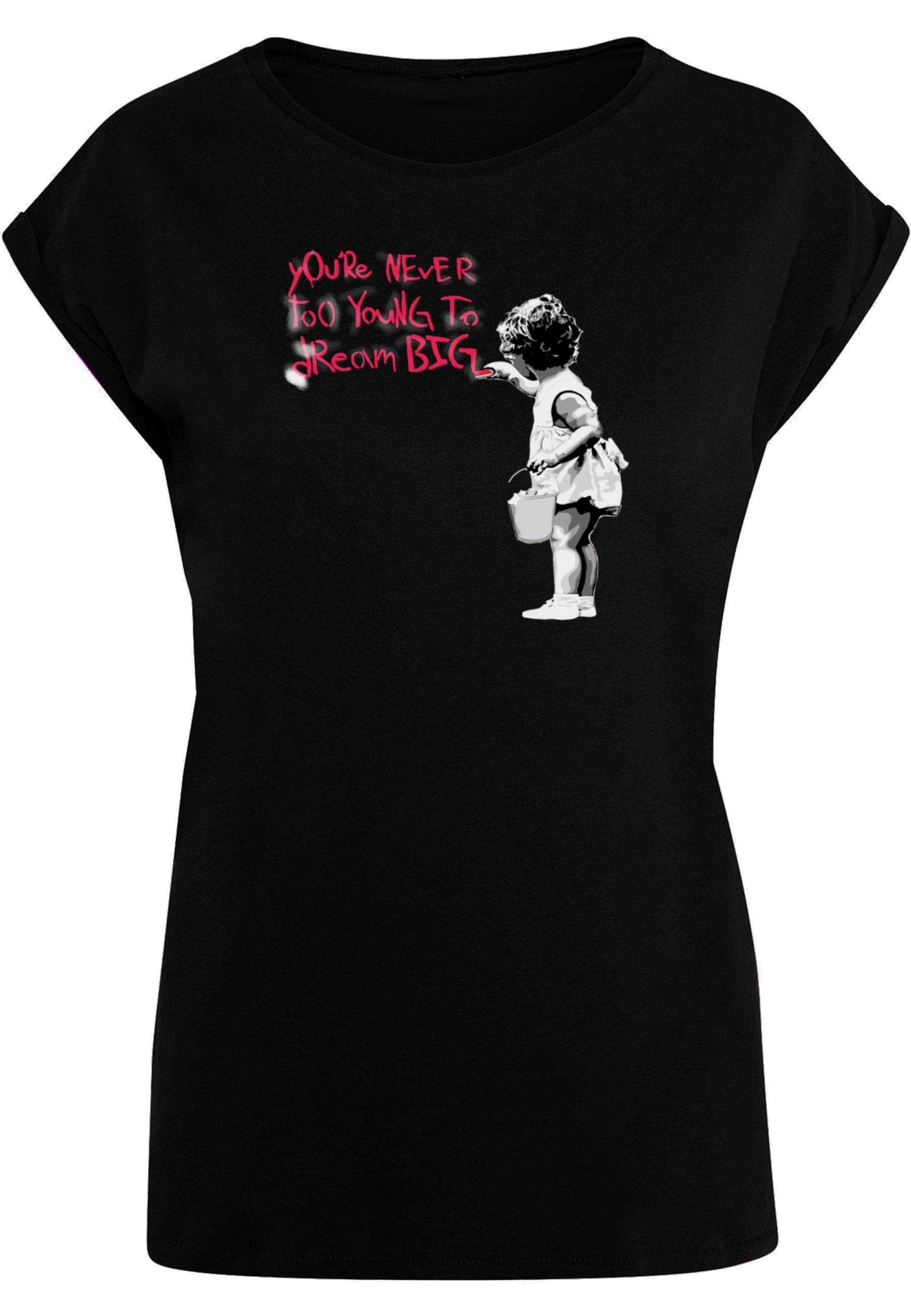 Merchcode T-Shirt "Merchcode Damen Ladies Dream Big T-Shirt" 1 Stk. günstig online kaufen