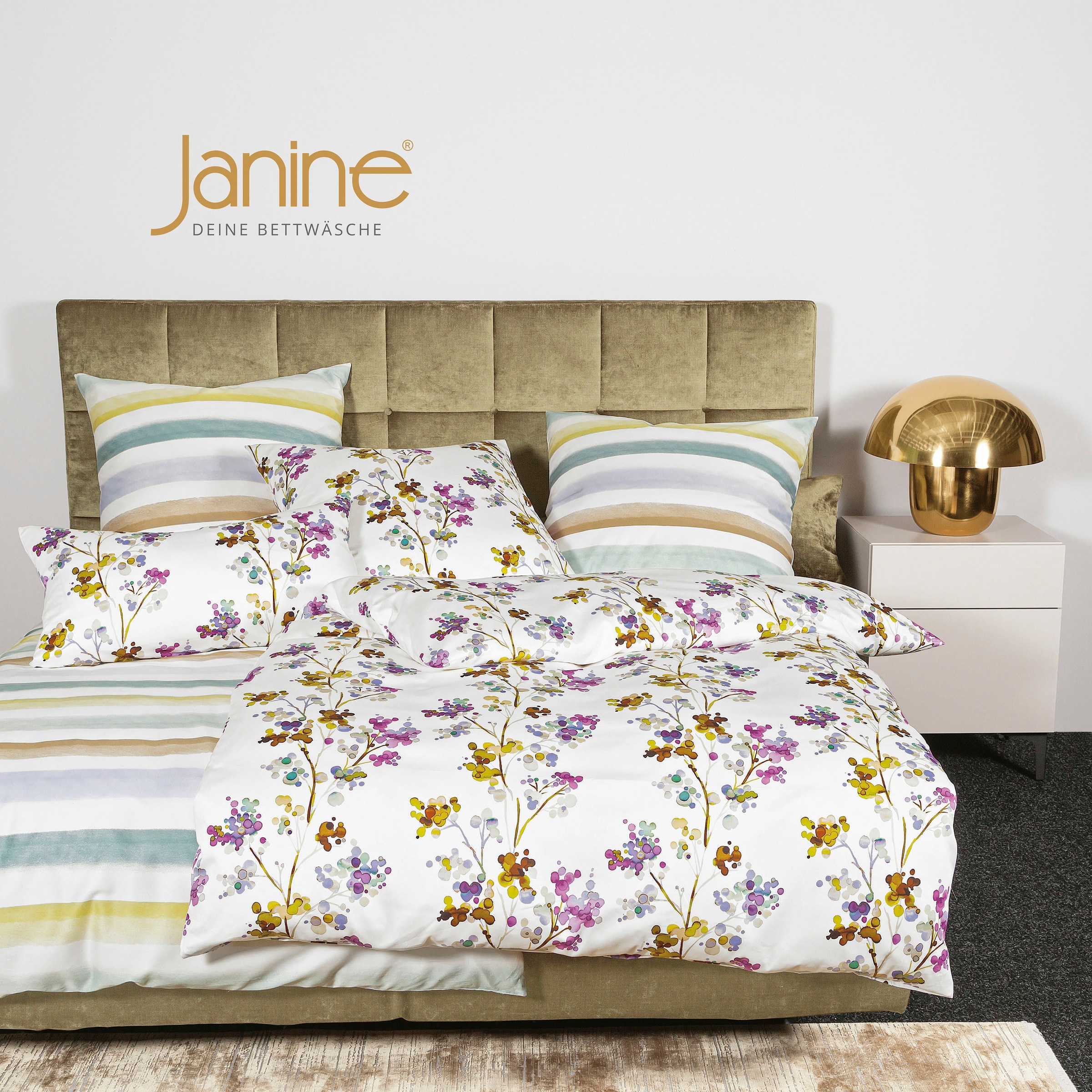 Janine Bettwäsche »moments98113 06«, mit Reißverschluss