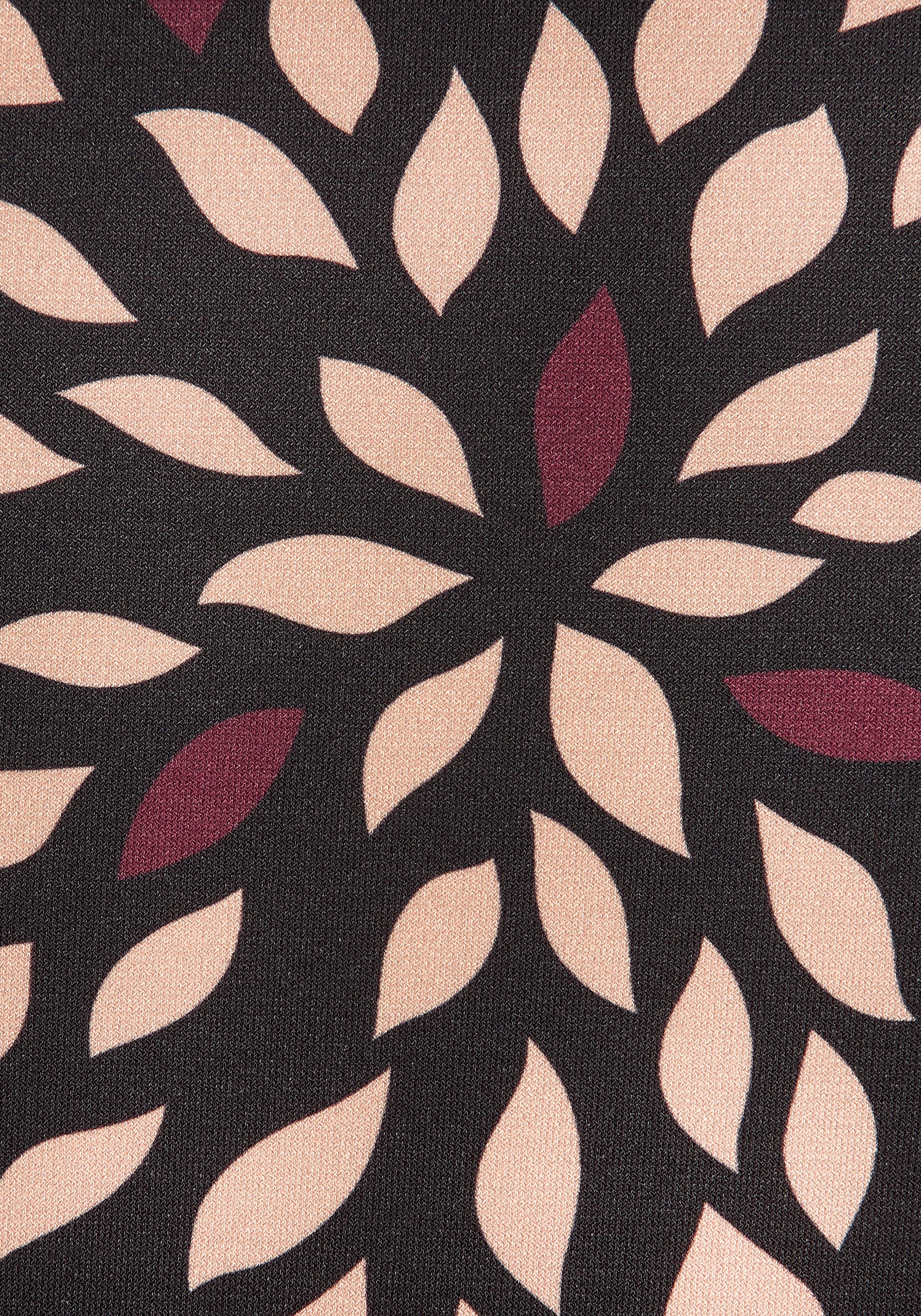 LASCANA Midikleid, mit Allover-Print