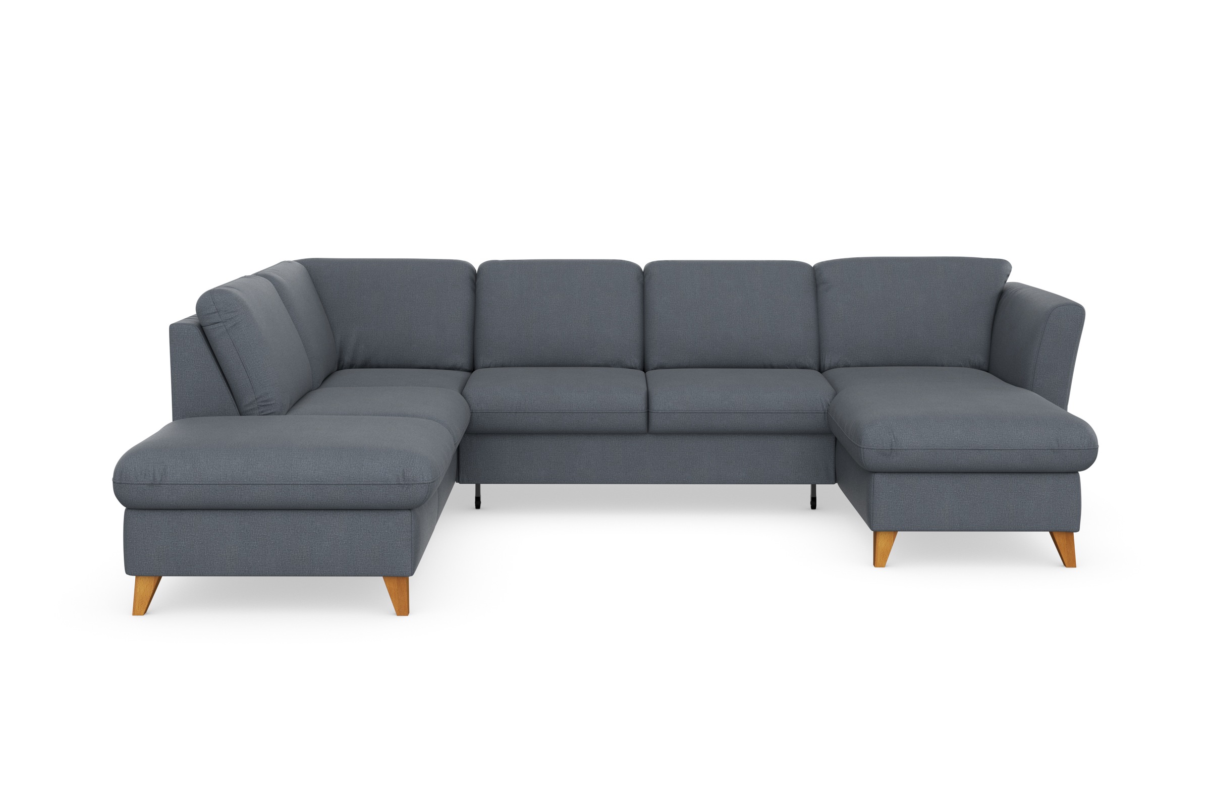 Home affaire Wohnlandschaft "Trelleborg U-Form" Federkern-Polsterung, wahlw günstig online kaufen