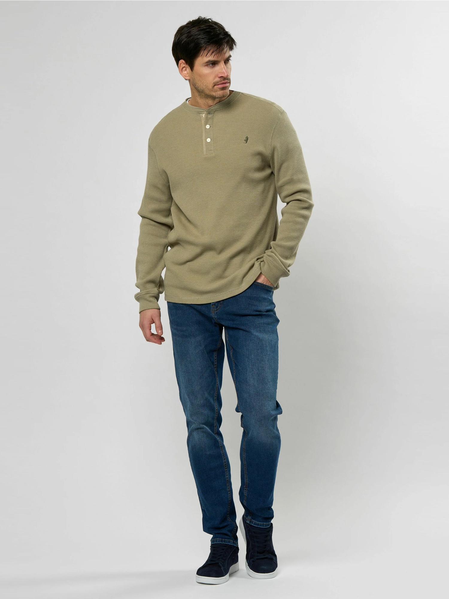 MCS Kurzarmhemd »MCS T-shirt long sleeve Colt«