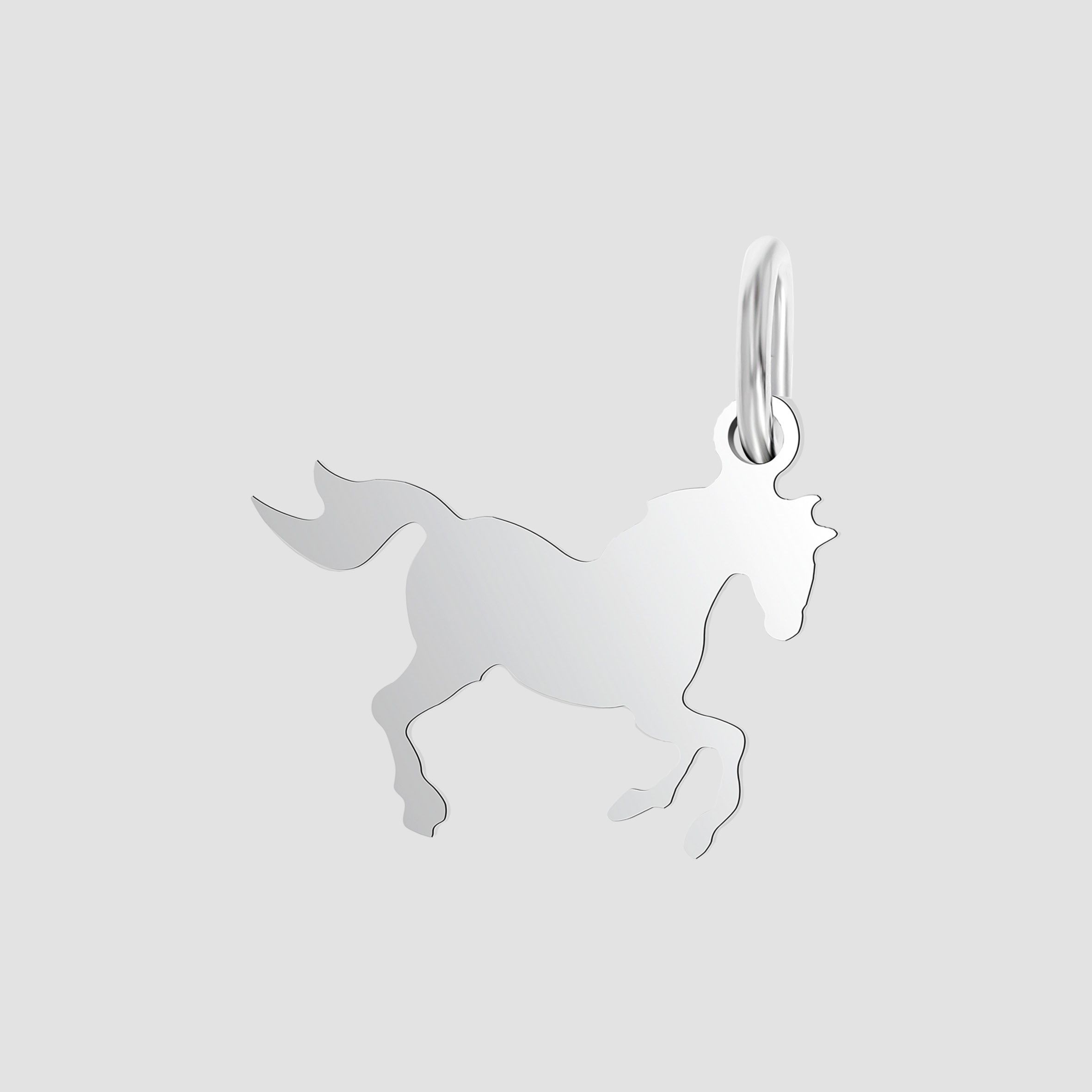 Adelia´s Kettenanhänger »Mädchen Anhänger – Pferd Anhänger aus 925 Silber«  Zum Verschenken – passend für viele Anlässe