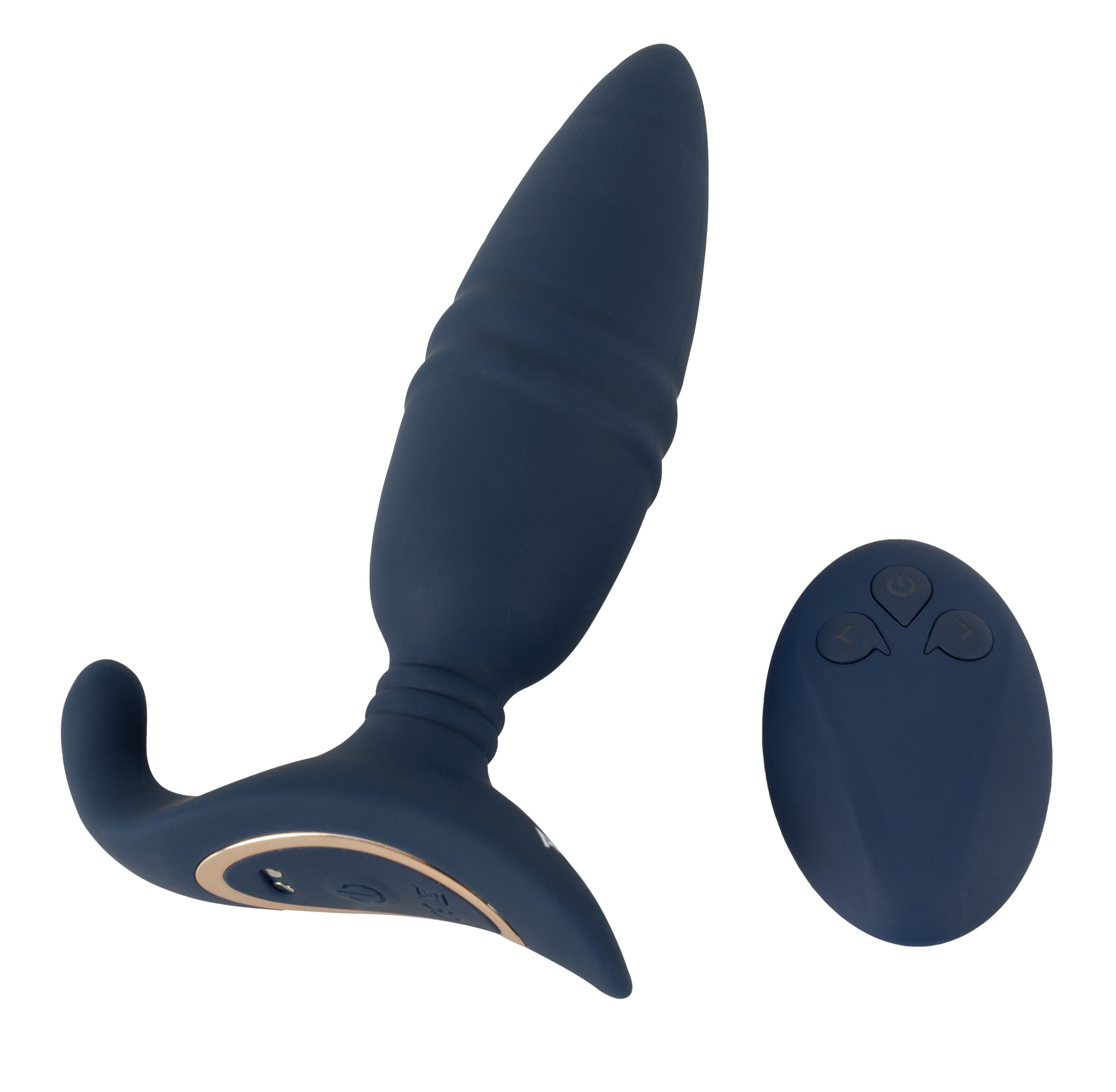 ANOS Anal-Stimulator »Analvibrator mit Stoßfunktion RC Thrusting Butt Plug with Vibration« ()