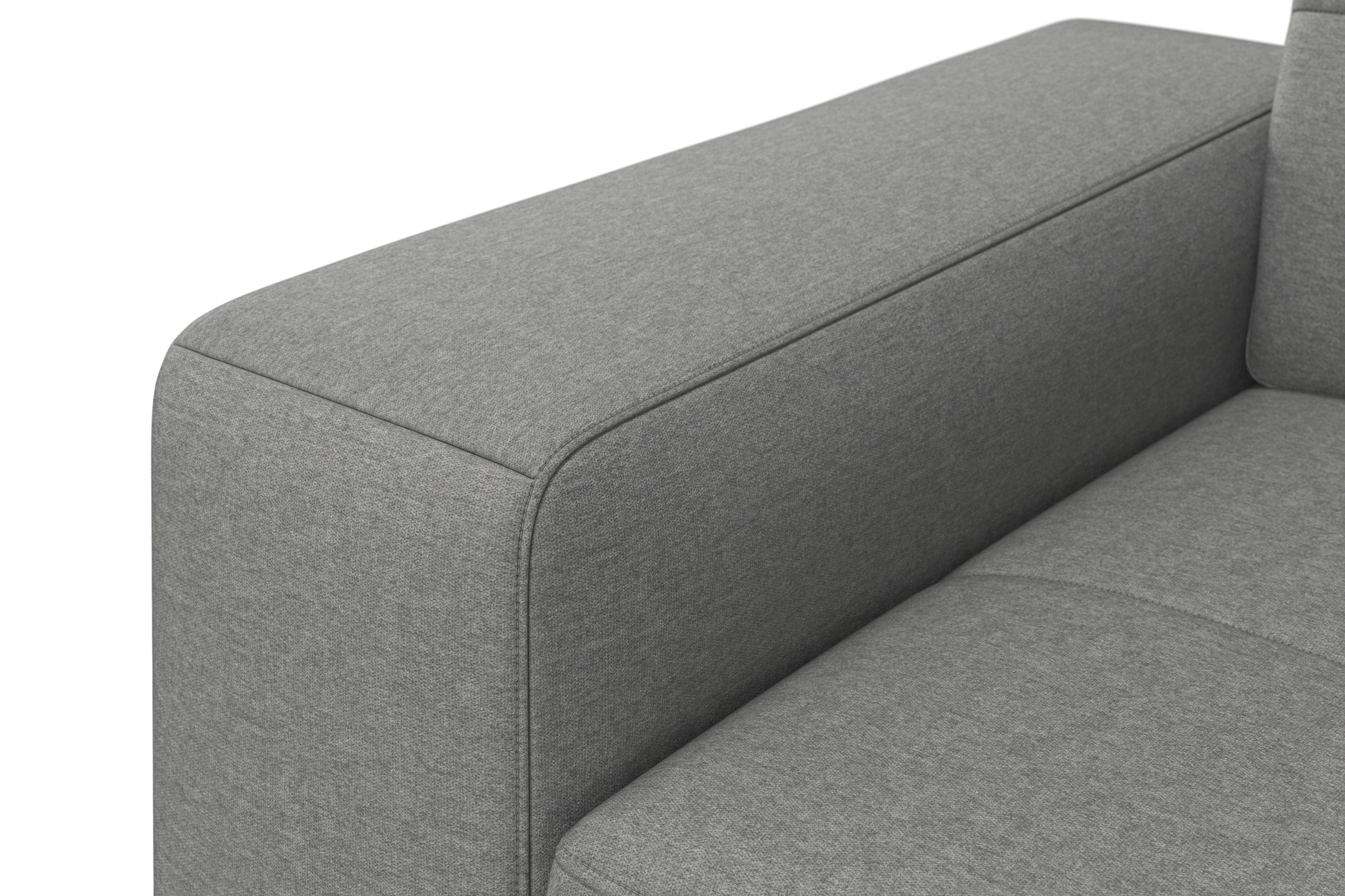 sit&more Ecksofa »Baviene L-Form«, inklusive Sitztiefenverstellung und Federkern, wahlweise Bettfunktion