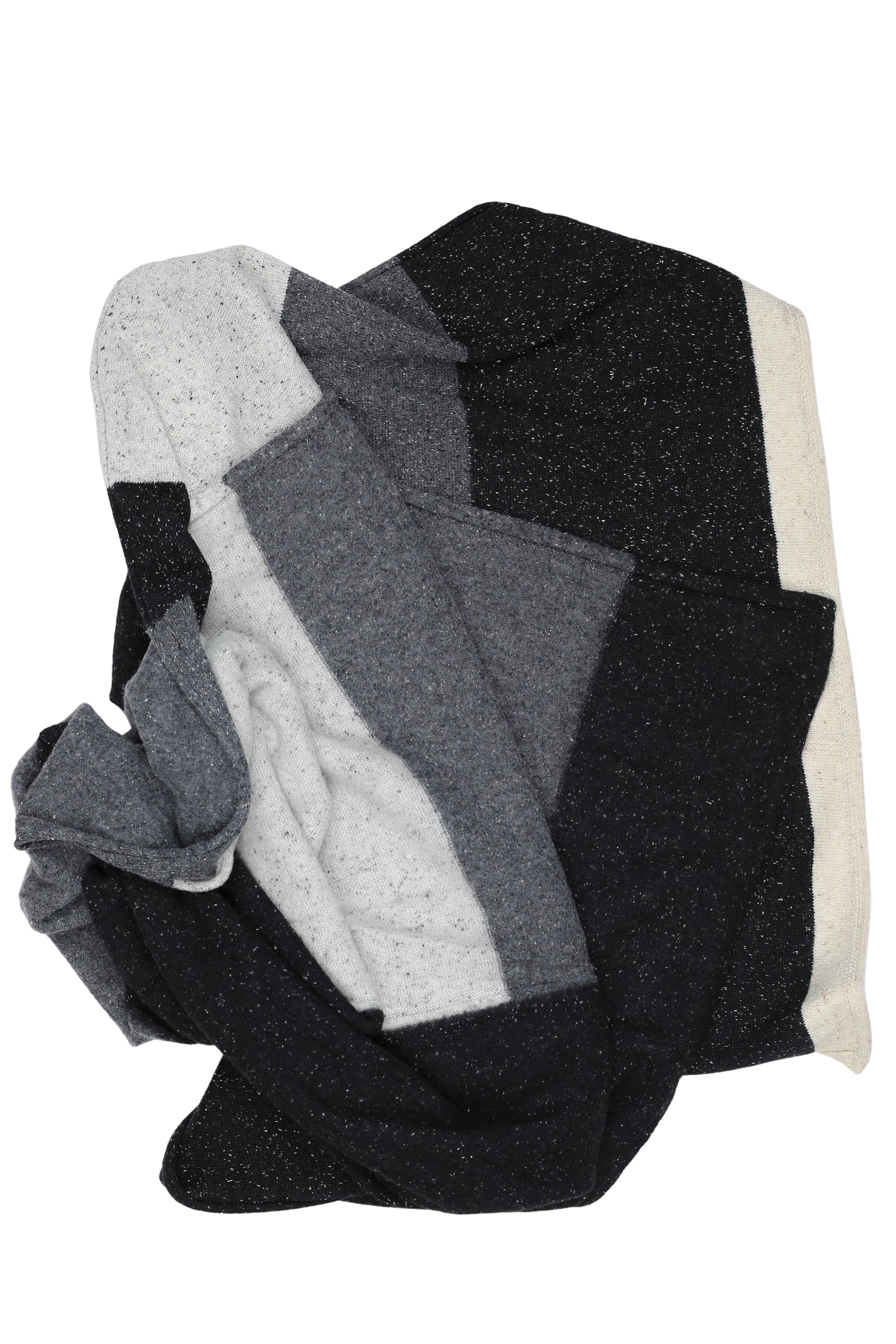 COLLEZIONE ALESSANDRO Wollschal »Kuschelweich«, eleganter schwarz-mix, Made in Italy