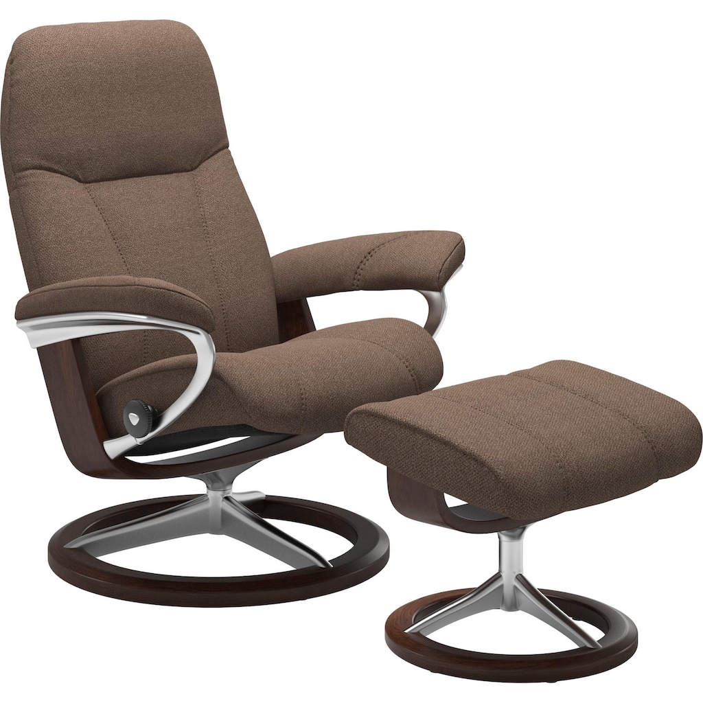 Stressless® Relaxsessel »Consul«, (Set, Relaxsessel mit Hocker)