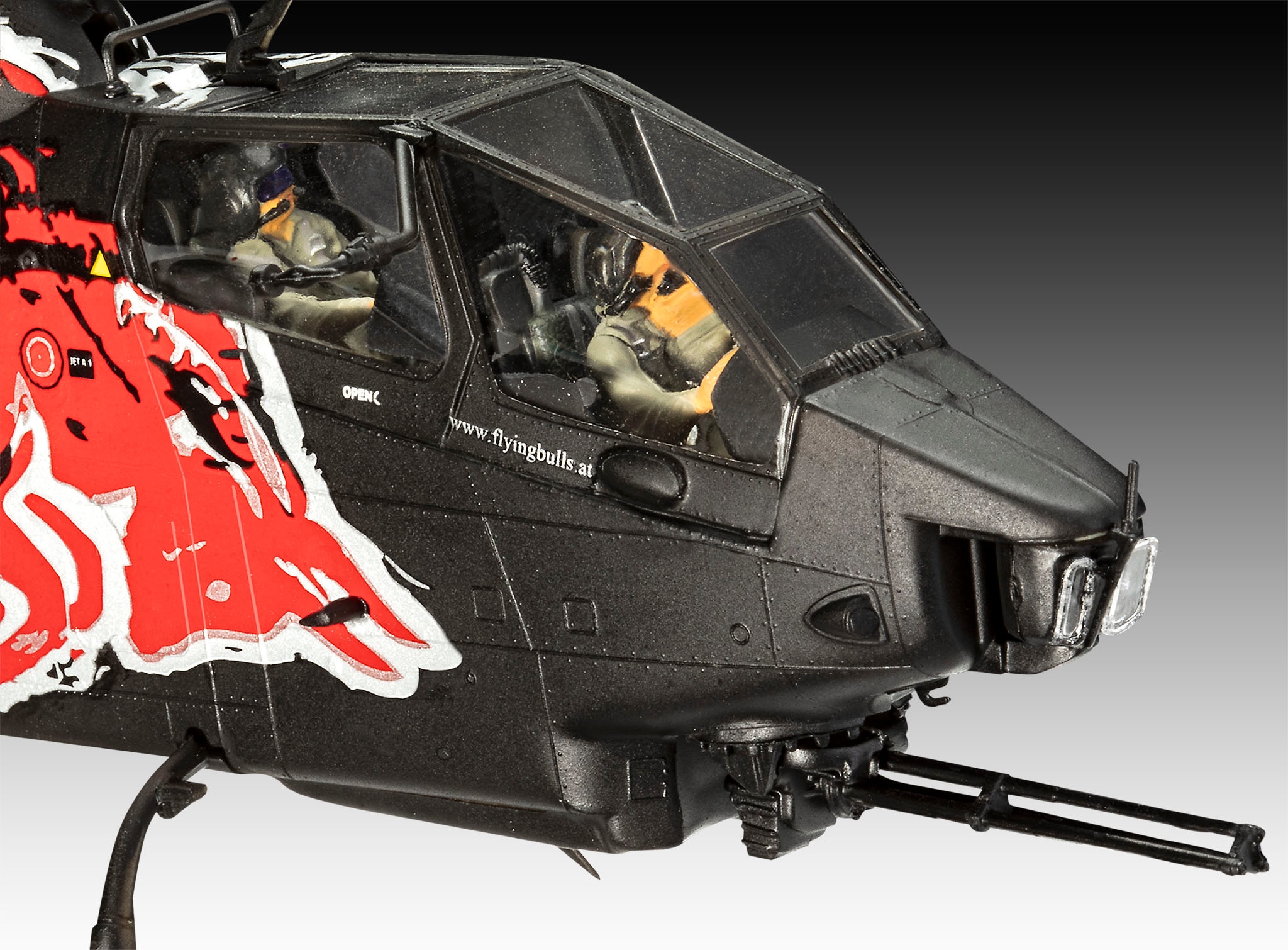 Revell® Modellbausatz »Geschenkset: Flying Bulls AH-1F Cobra«, 1:48