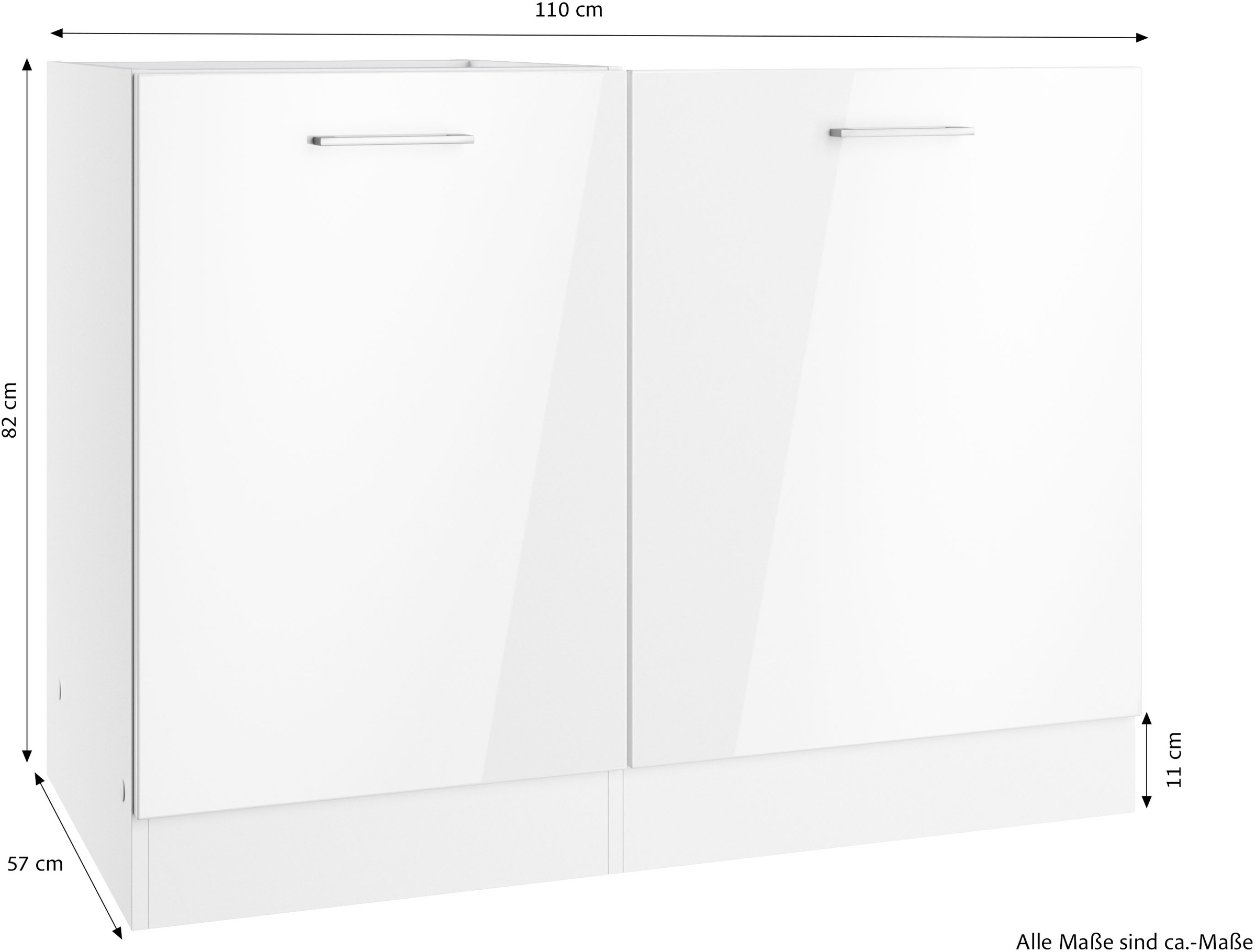 KOCHSTATION Spülenschrank