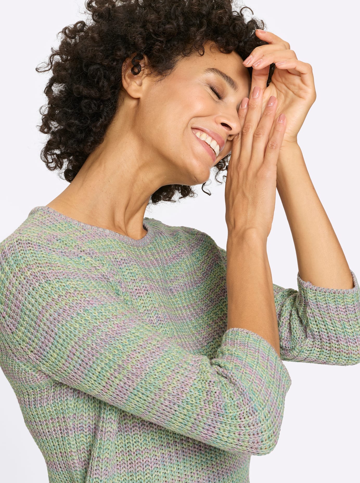   Strickpullover »3/4-Arm-Pullover«