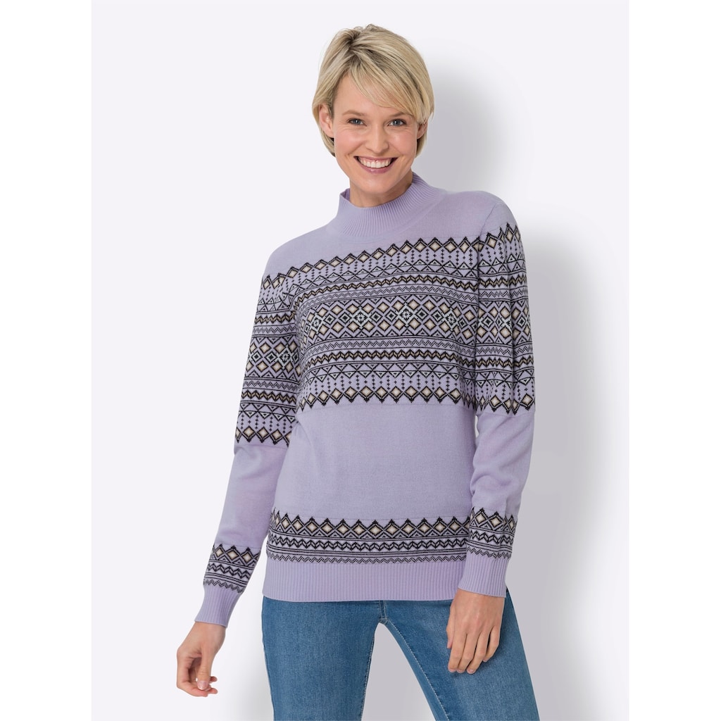 Classic Basics Norwegerpullover »Stehkragen-Pullover«