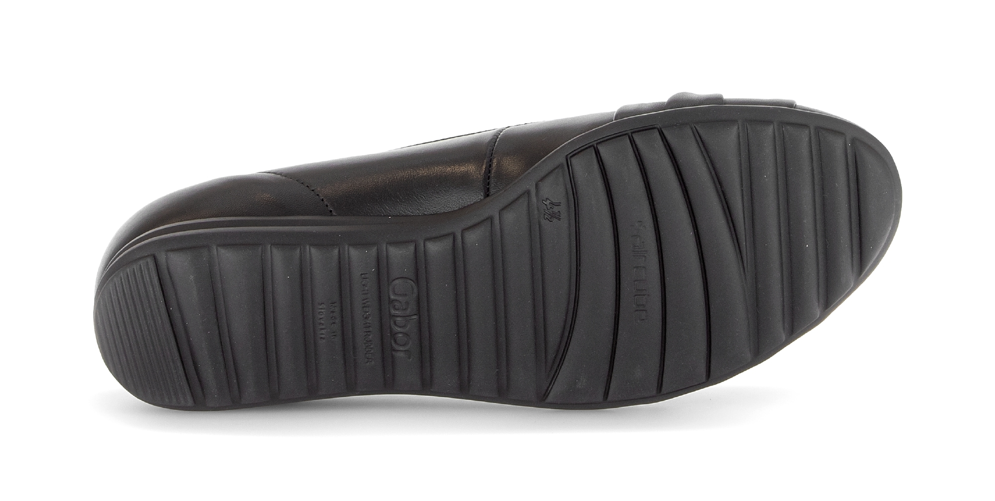 Gabor Ballerina »FLORENZ«  Businessschuh, Slipper, Schlupfschuh mit Zierriegel, Weite G (=weit)