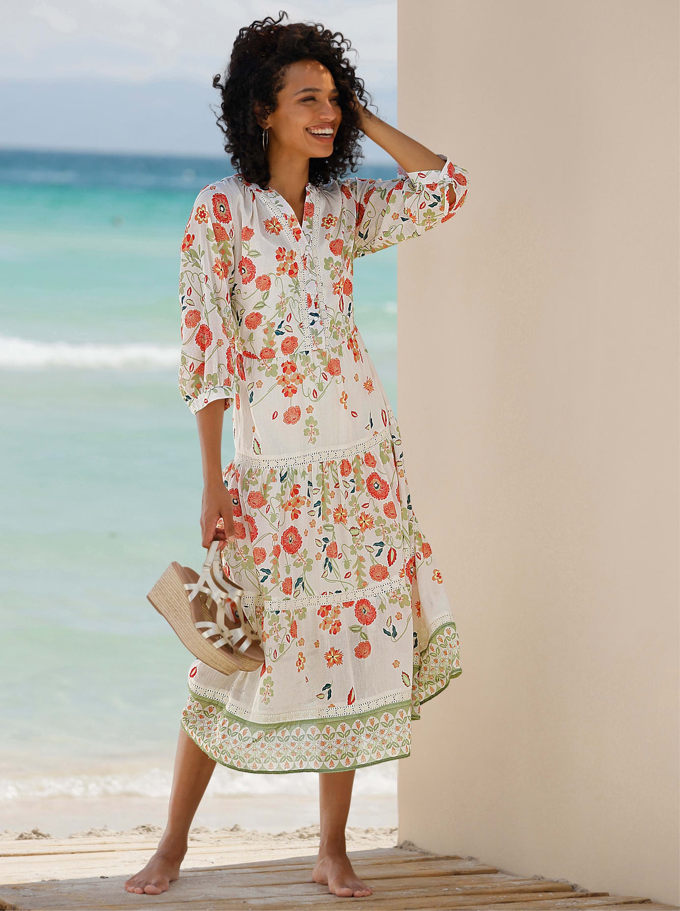 heine Druckkleid "Druck-Kleid" günstig online kaufen