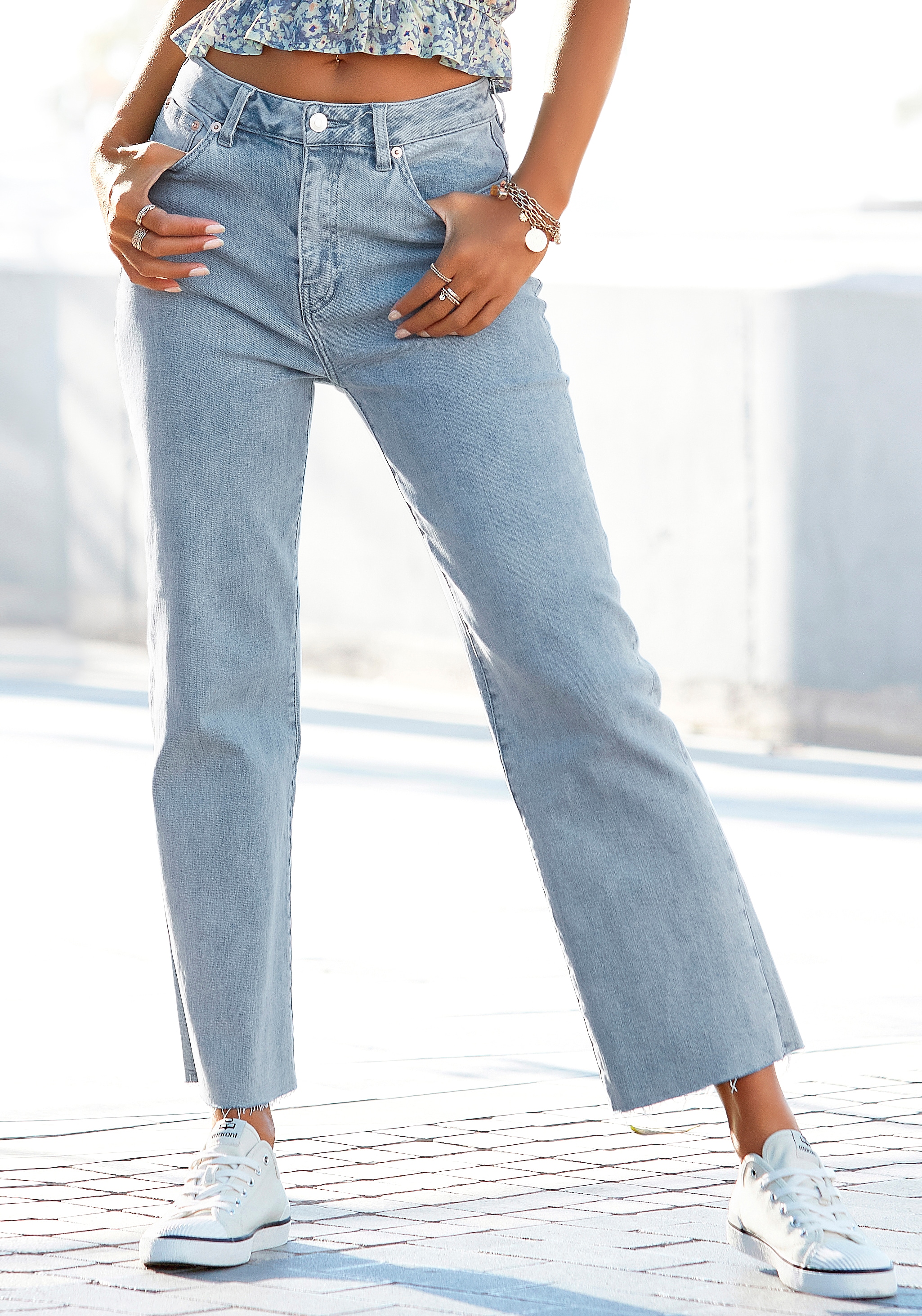 Ankle 7/8 ▷ Jeans Knöchelfreie Jeans kaufen & BAUR | Jeans