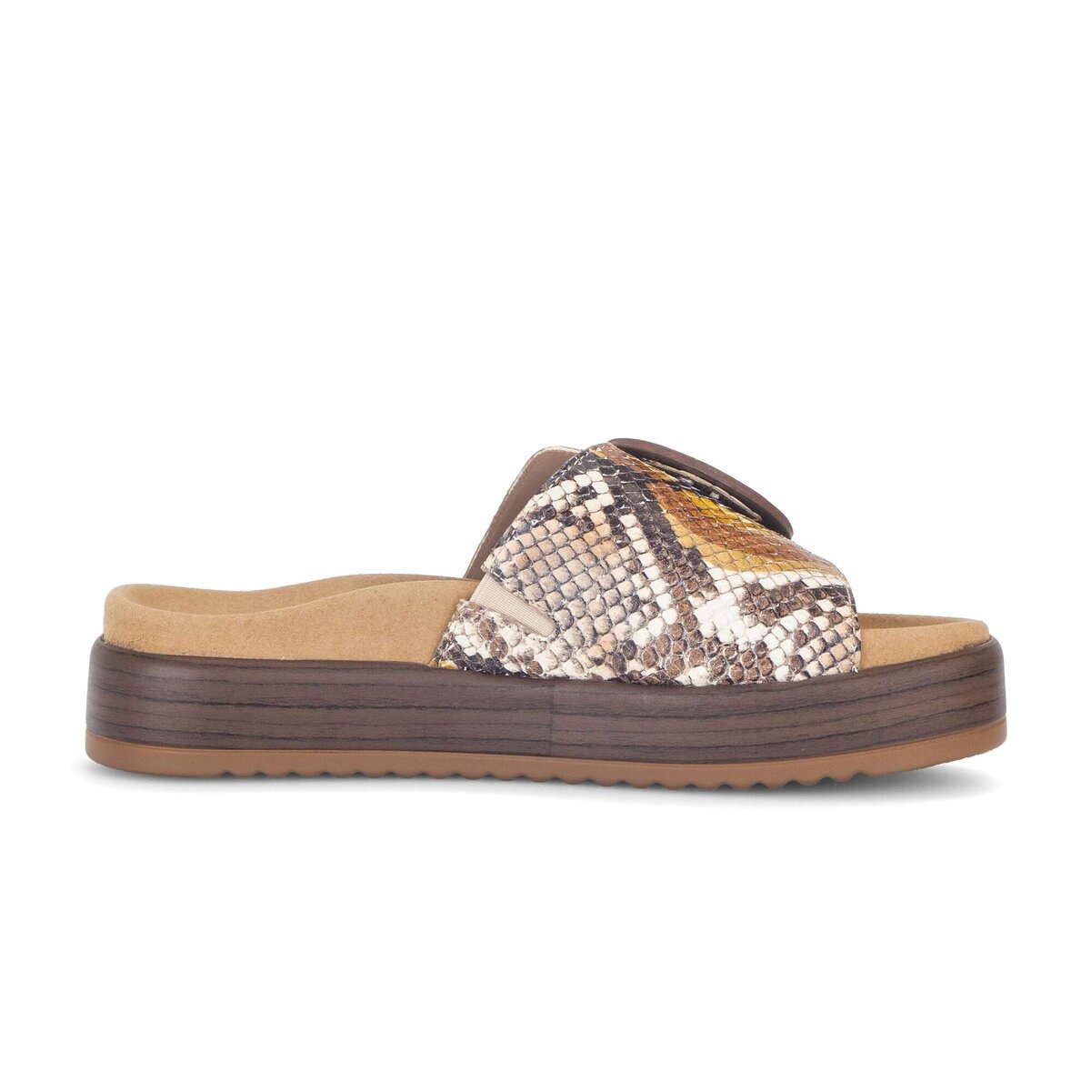 Pantolette GABOR "Pantolette", Damen, Gr. 38, multicolour, Schuhe Pantolette 2