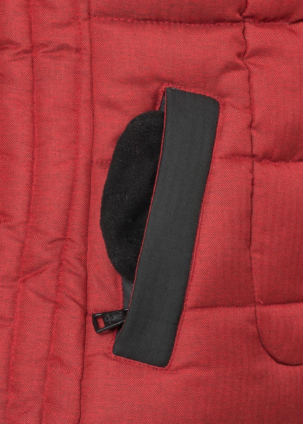 Marikoo Steppjacke »Unique«, mit Kapuze, modische Winterjacke mit Kunstpelz-Kapuze
