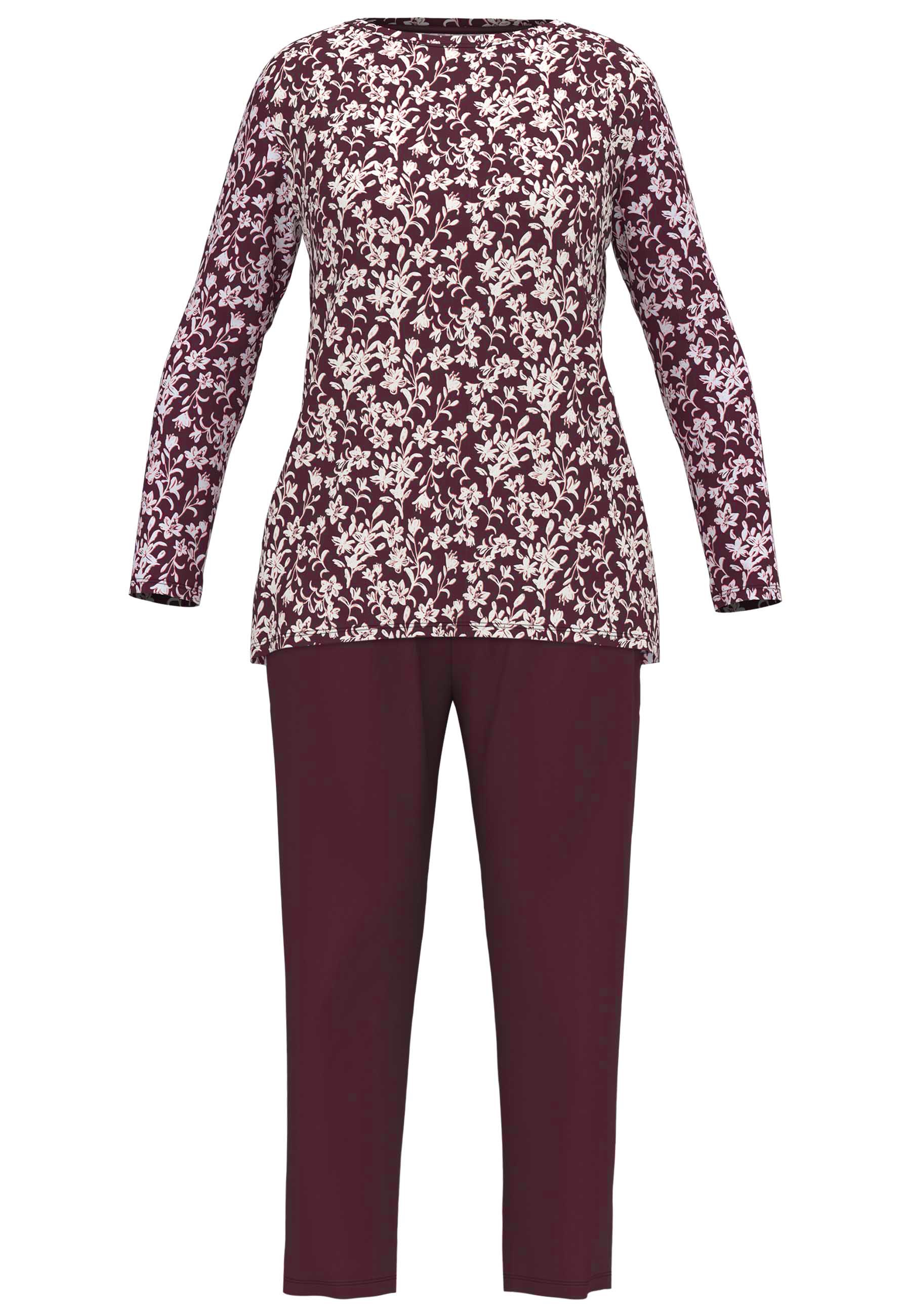 GÖTZBURG Schlafanzug "Chania" 2 Stk. tlg., mit langen Ärmeln, Rundhalsaussc günstig online kaufen