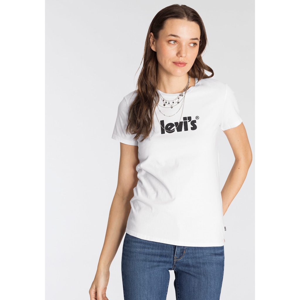 Levi's® T-Shirt »THE PERFECT TEE«, Mit Markenschriftzug