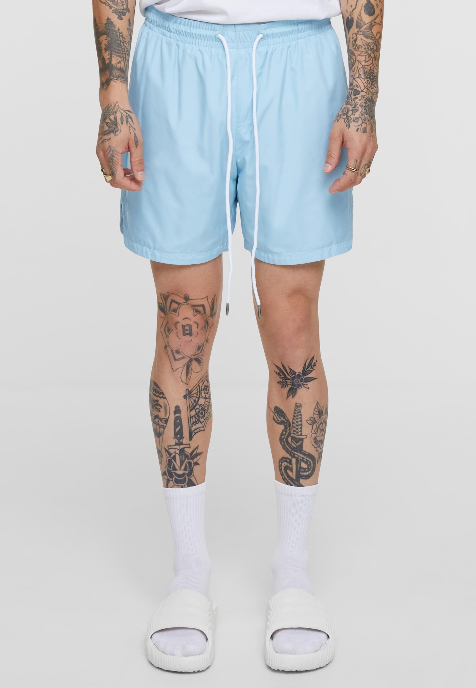 URBAN CLASSICS Shorts »Urban Classics Herren Basic Running Shorts«, (1 tlg.)