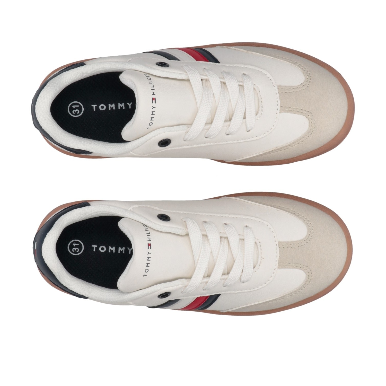 Tommy hilfiger Sportbačiai Retro Sportbačiai Court Sportbačiai vyrams ir moterims
