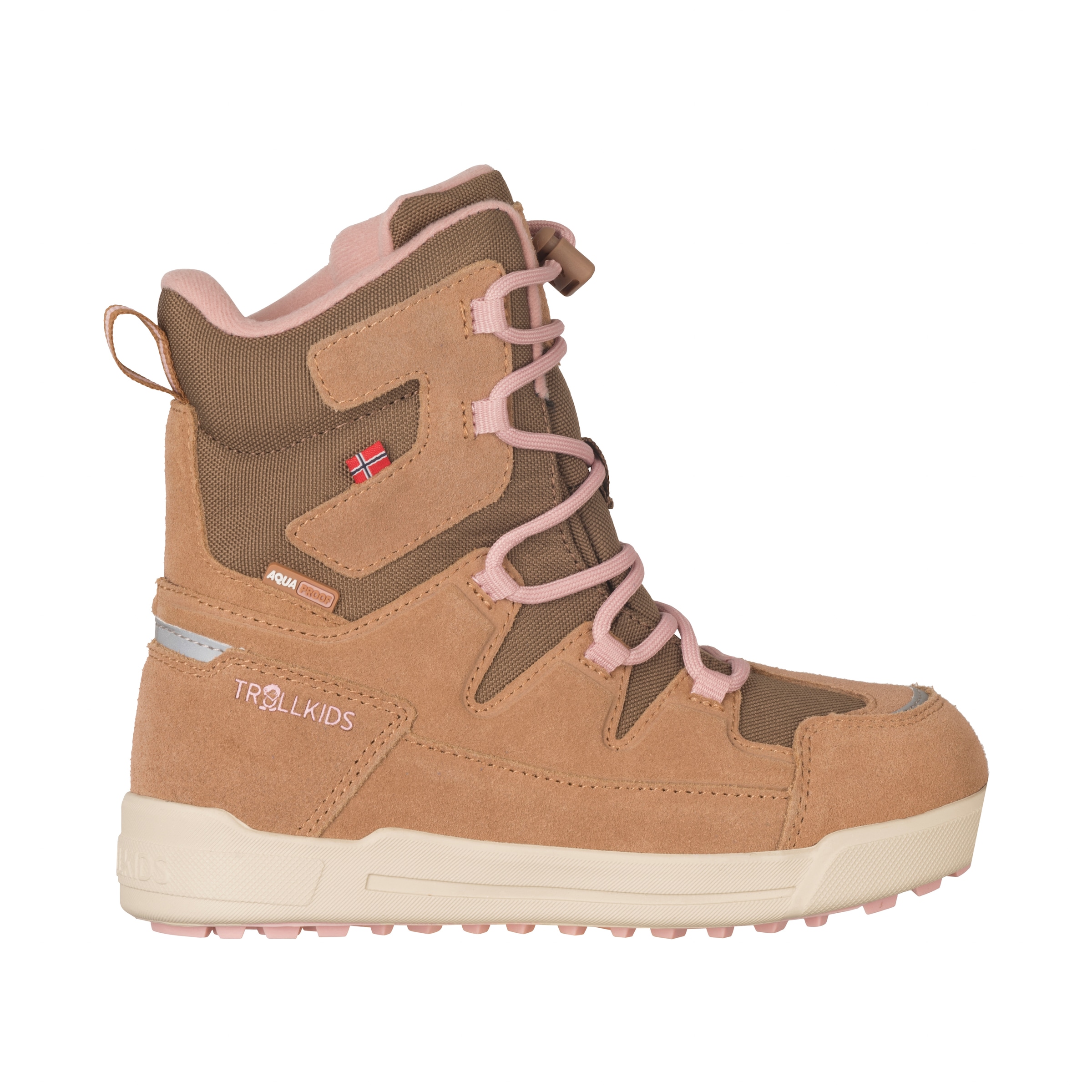TROLLKIDS Winterstiefel »KIDS FINNMARK WINTER BOOTS«, wasserdicht, Schnellverschluss mit Schnürsenkel