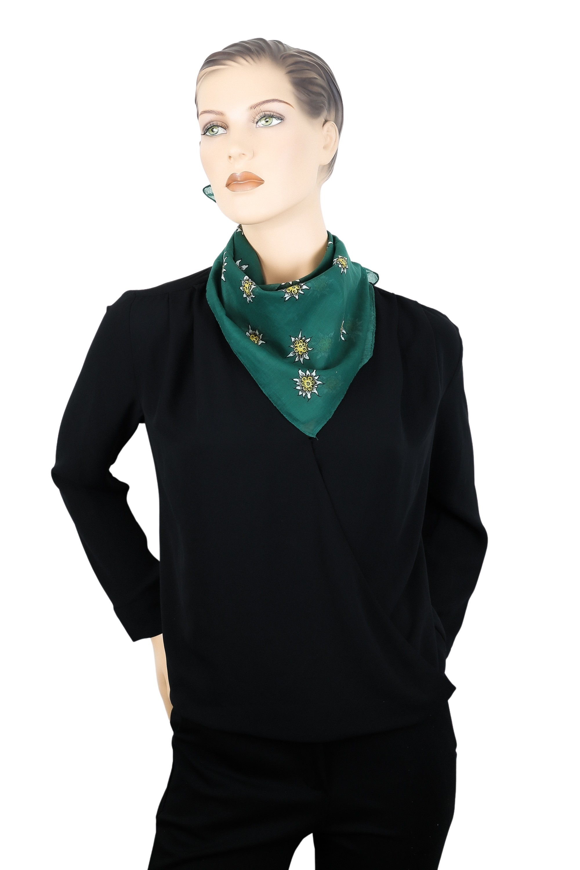 Allgäu Rebell Nickituch "Edelweiß" 1 Stk. Halstuch Oktoberfest günstig online kaufen