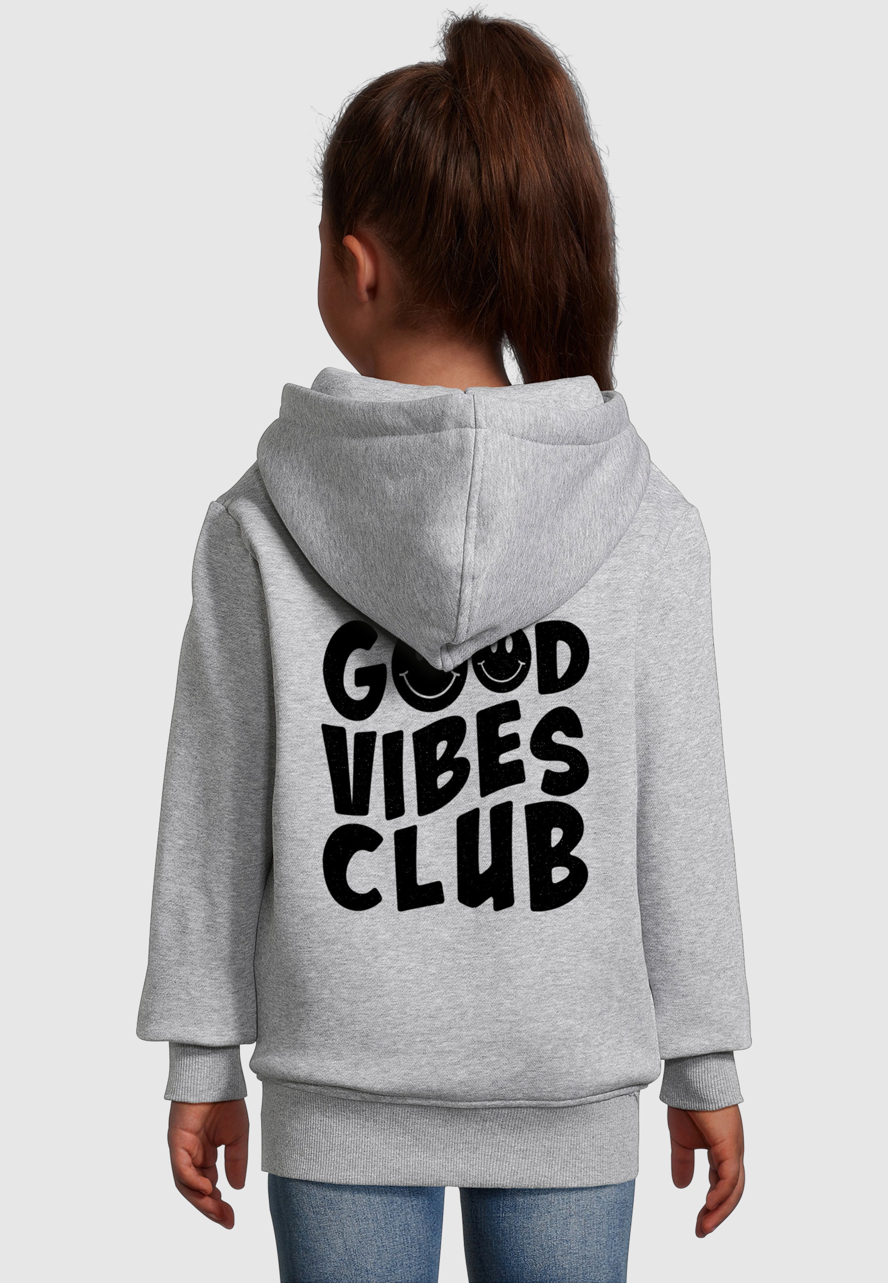 Merchcode Kapuzensweatshirt »Merchcode Kids Good Vibes Club - Basic Hoody«, 1 Stk.
