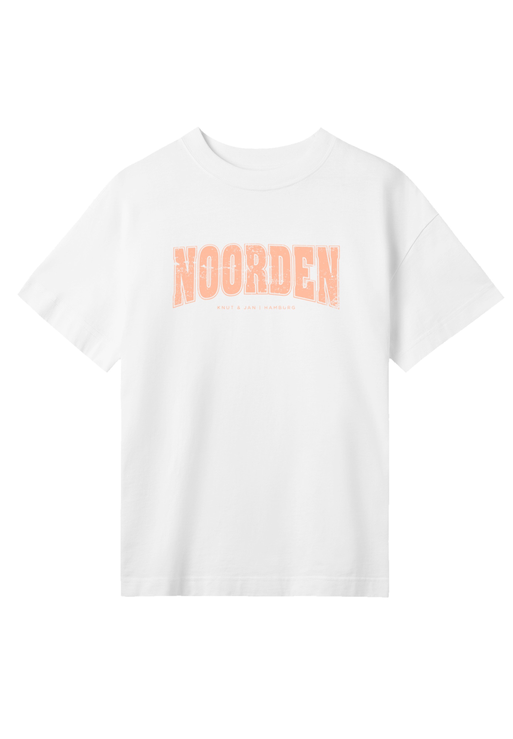 F4NT4STIC T-Shirt »Knut & Jan Hamburg Noorden Collegiate« Premium Qualität