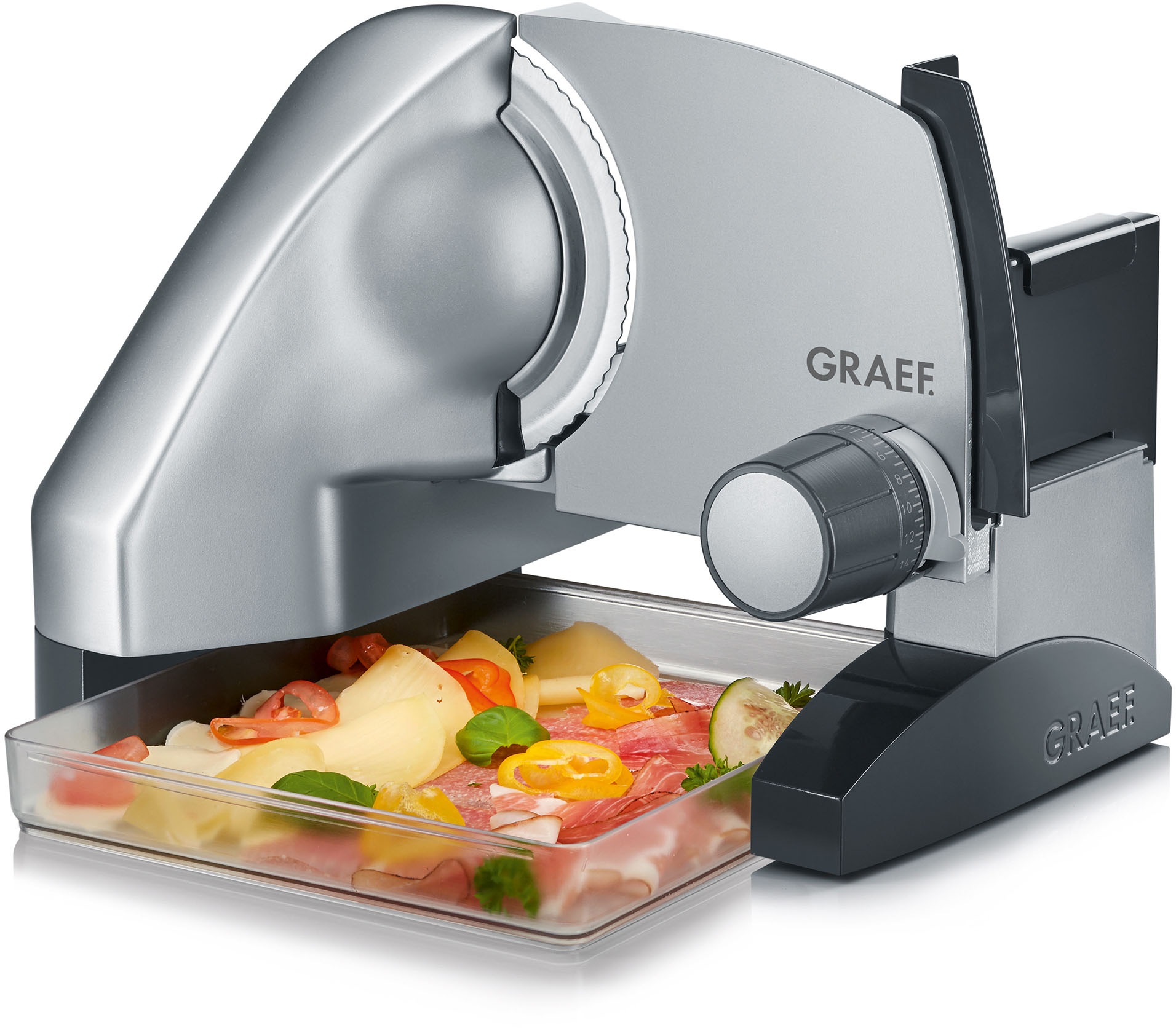 Graef Allesschneider "SlicedKitchen SKS 50000" 170 W inkl. Aufbewahrungsbox günstig online kaufen